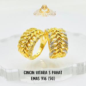 MYDORA Cincin Vitara S Pahat (5G) l EMAS 916/22K