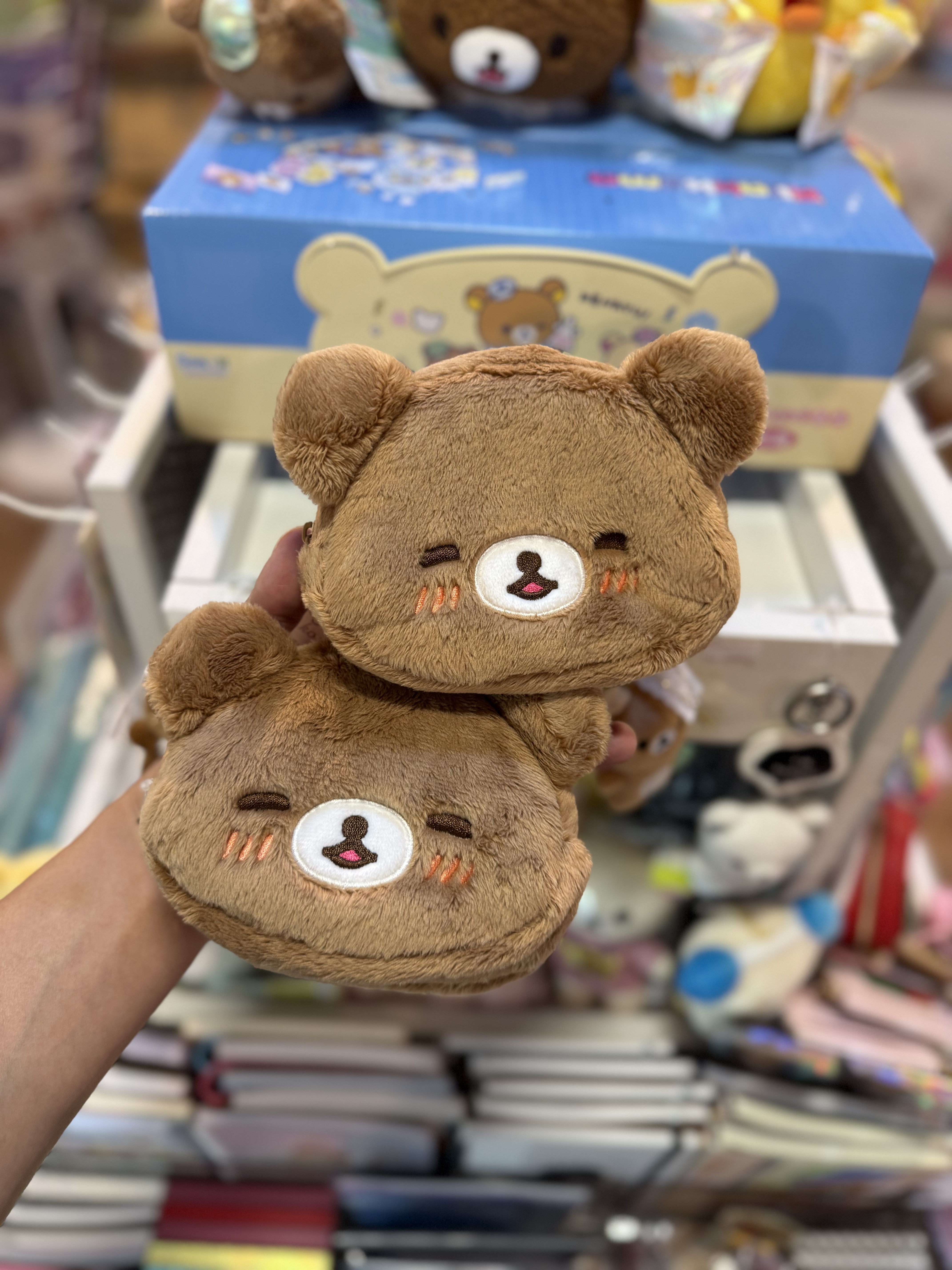 《現貨》全新日本專店限定小熊10週年 小熊頭型笑顏散紙包