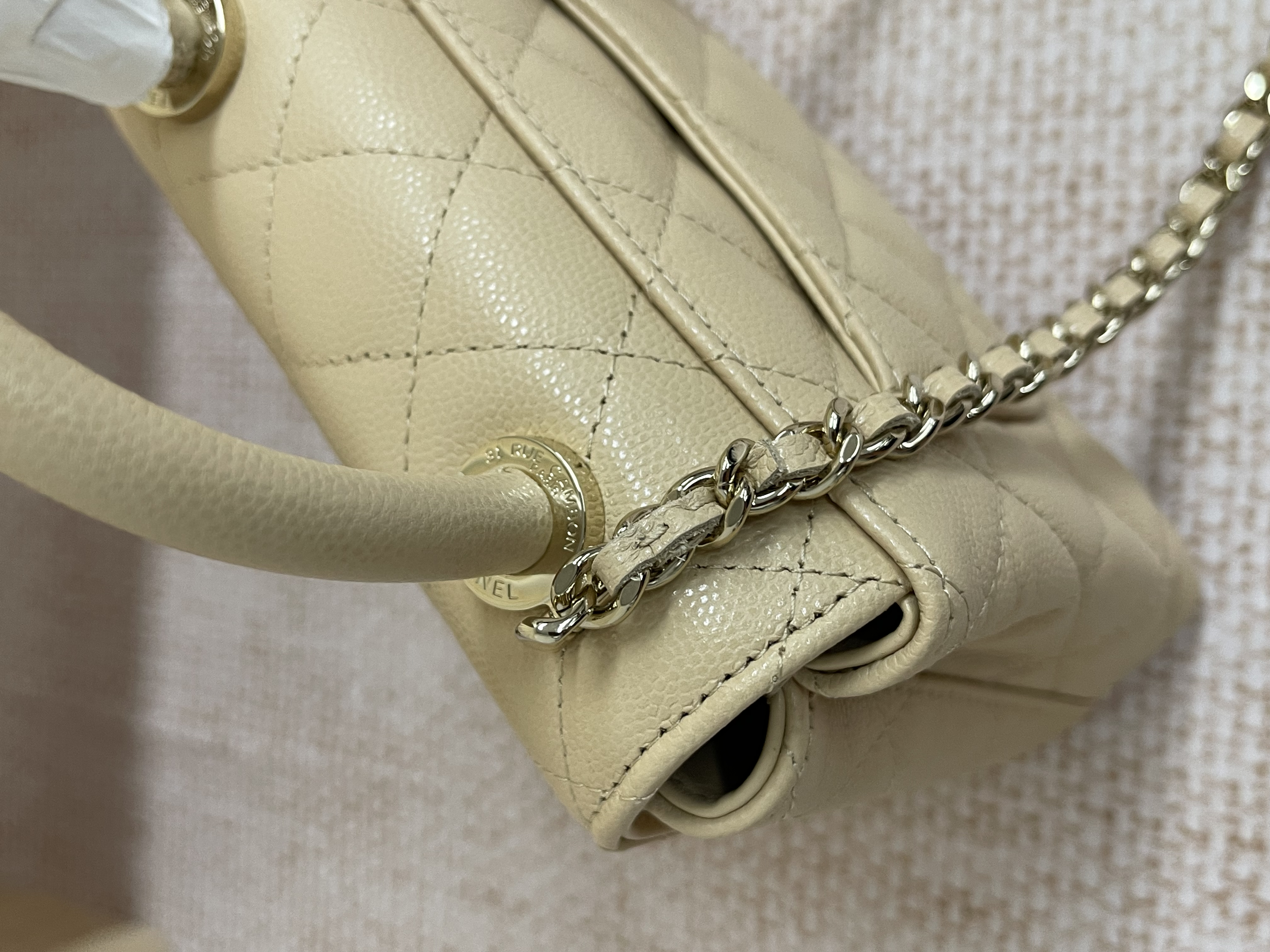 Pre-owned Chanel Coco Handle/  26Y103