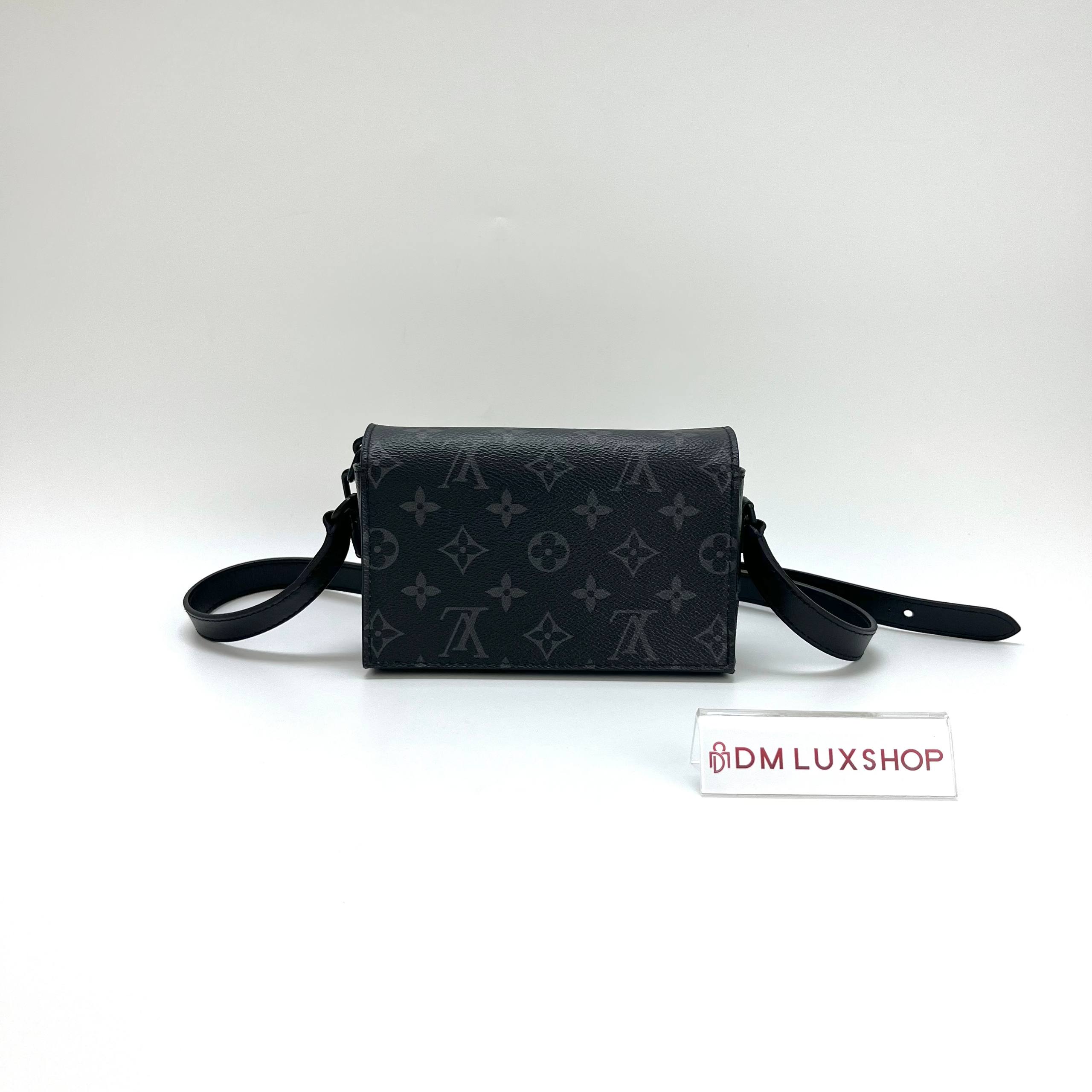 LV Monogram Eclipse Steamer Wearable Wallet