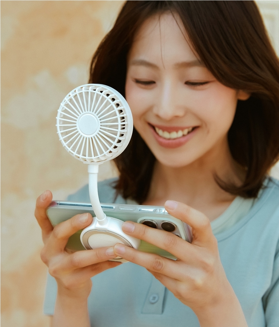 📱🍃 Kakao Friends MagSafe 磁吸手持風扇