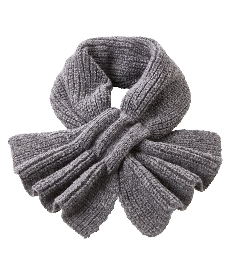 日本直送針織保暖圍巾 