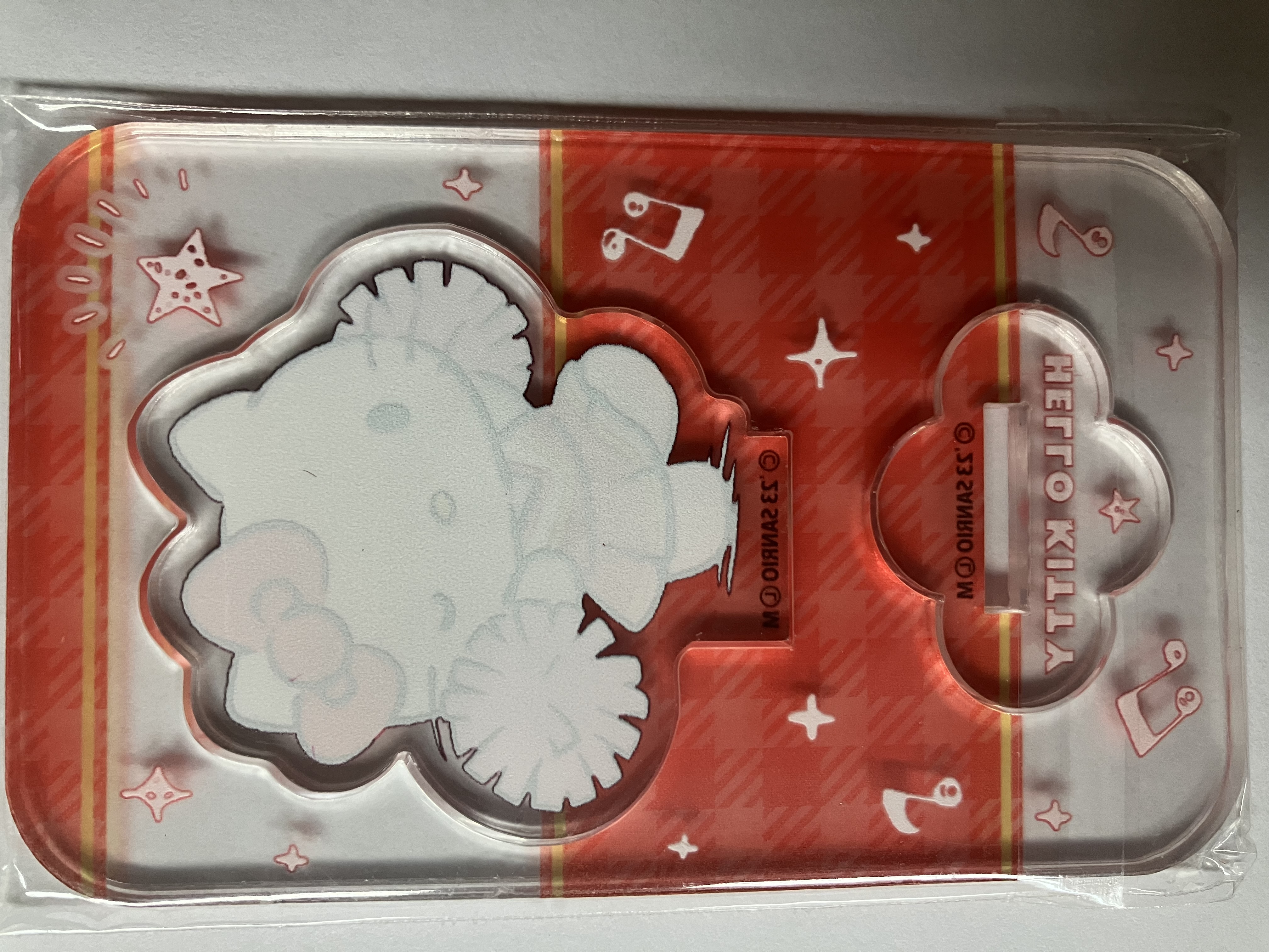 2023 SANRIO CHARACTER 企牌 膠牌 - HELLO KITTY FG00018