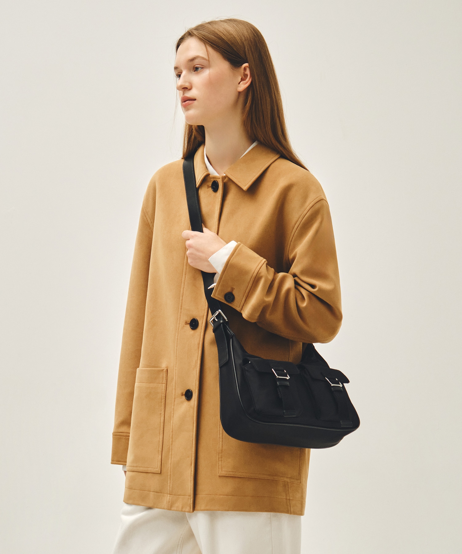 🇰🇷Marithe 尼龙斜挎包✨