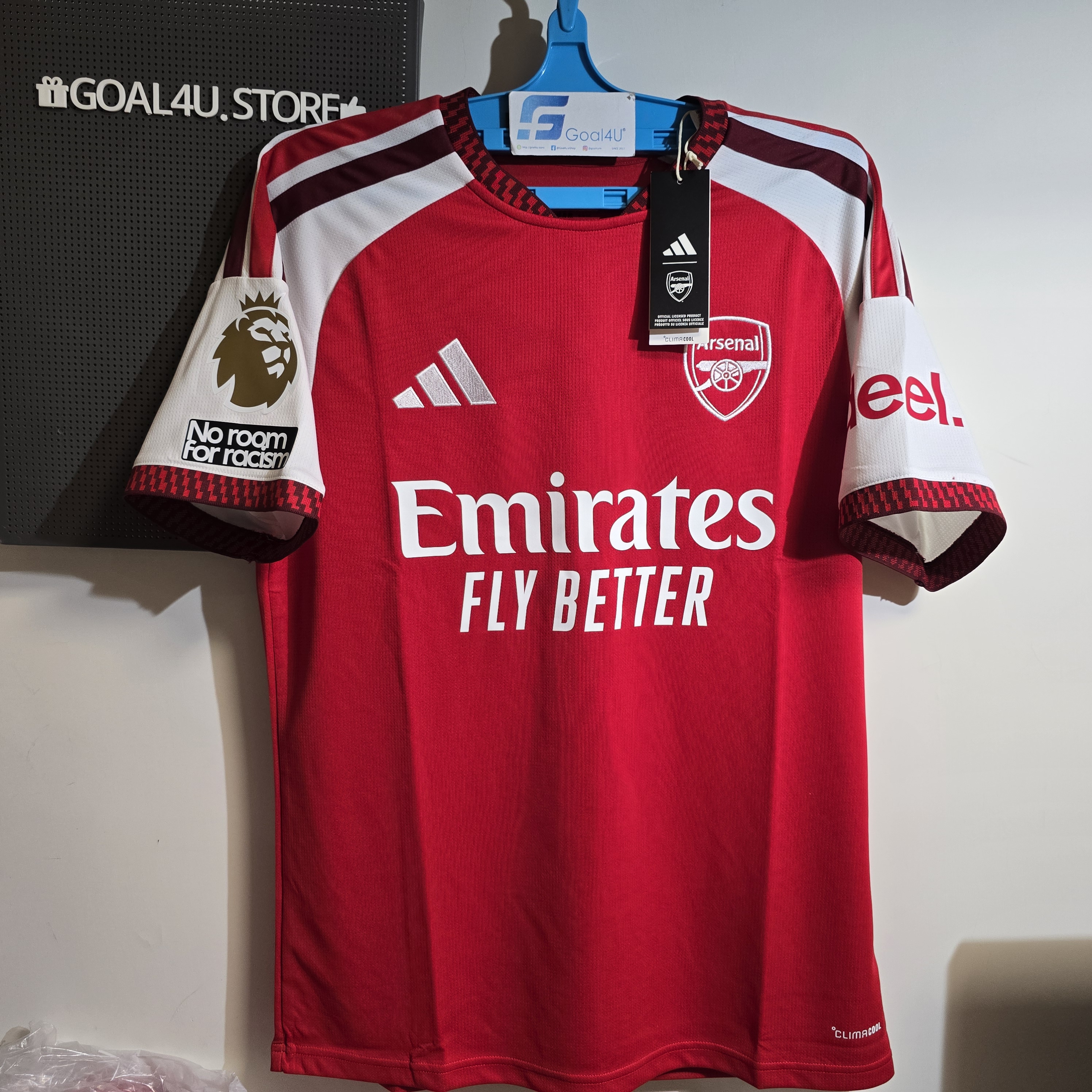 #部分碼現貨 🔴⚪融合酋長球場建築美學 Adidas Arsenal 阿仙奴 2026-27 主場球迷版球衣 (可加印字章) JZ3168