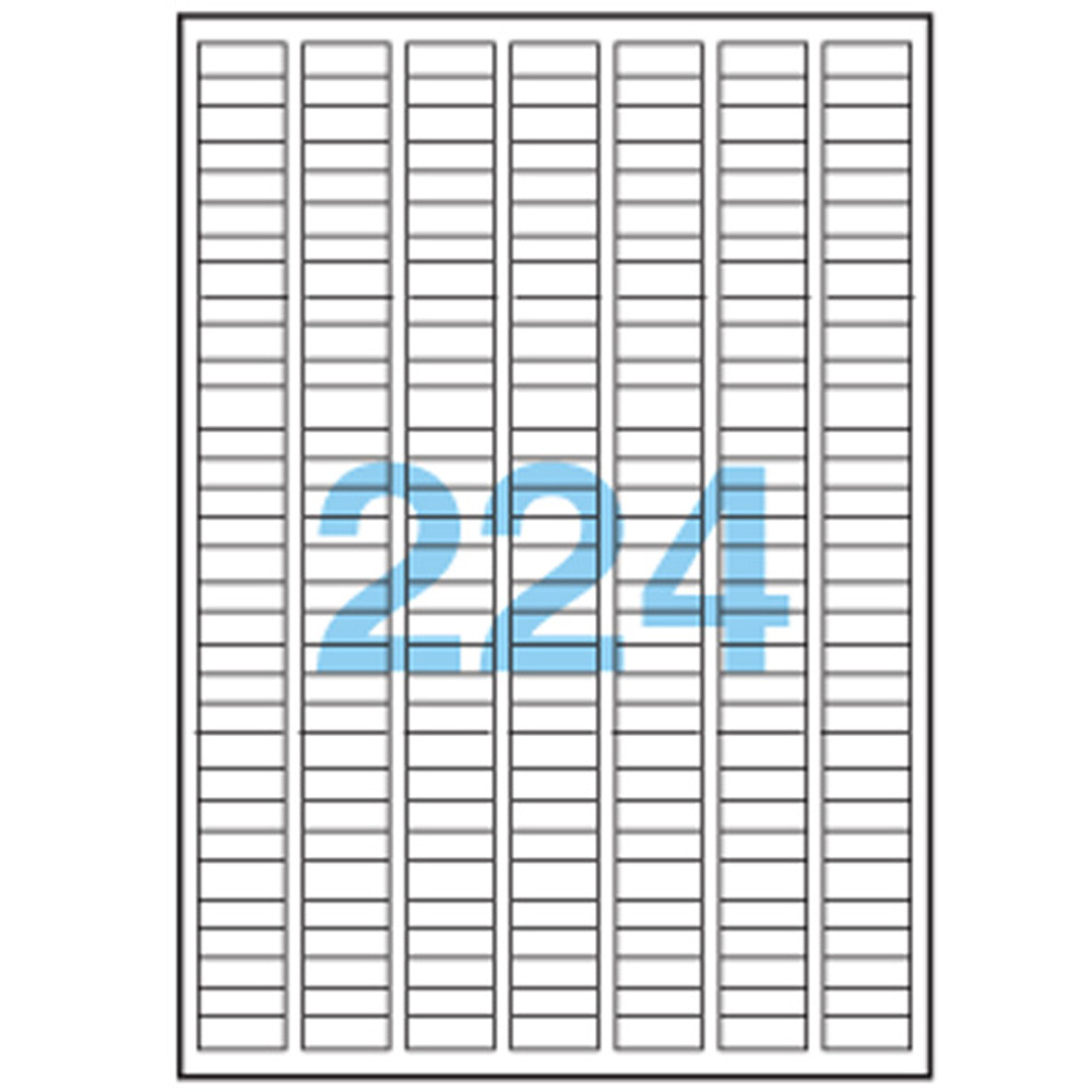 A8830 : ANEOS A4 FSC Multipurpose Label 25.4 x 8.5 mm