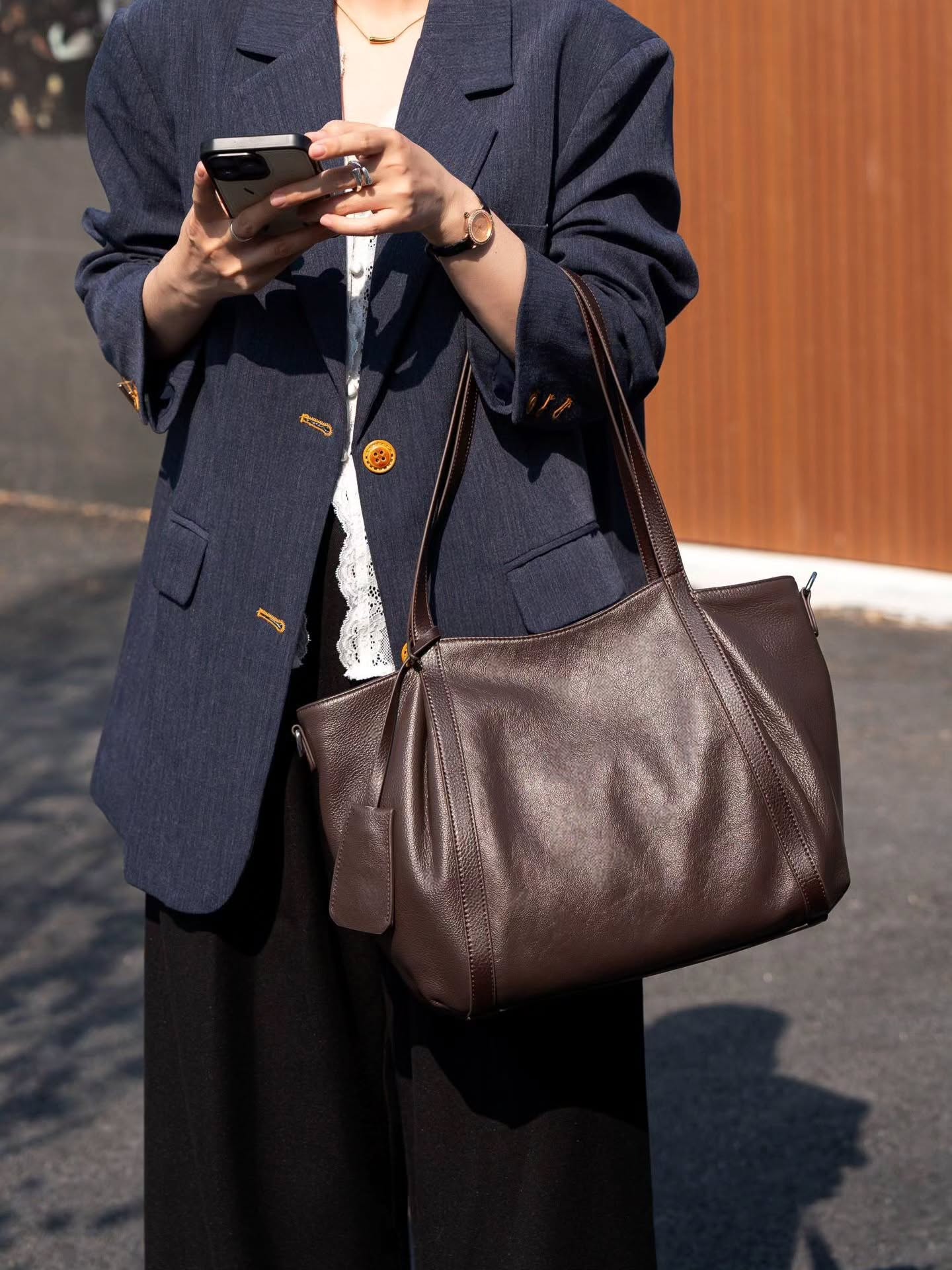 88-05# 🆕新款休闲托特饺子包🇨🇳