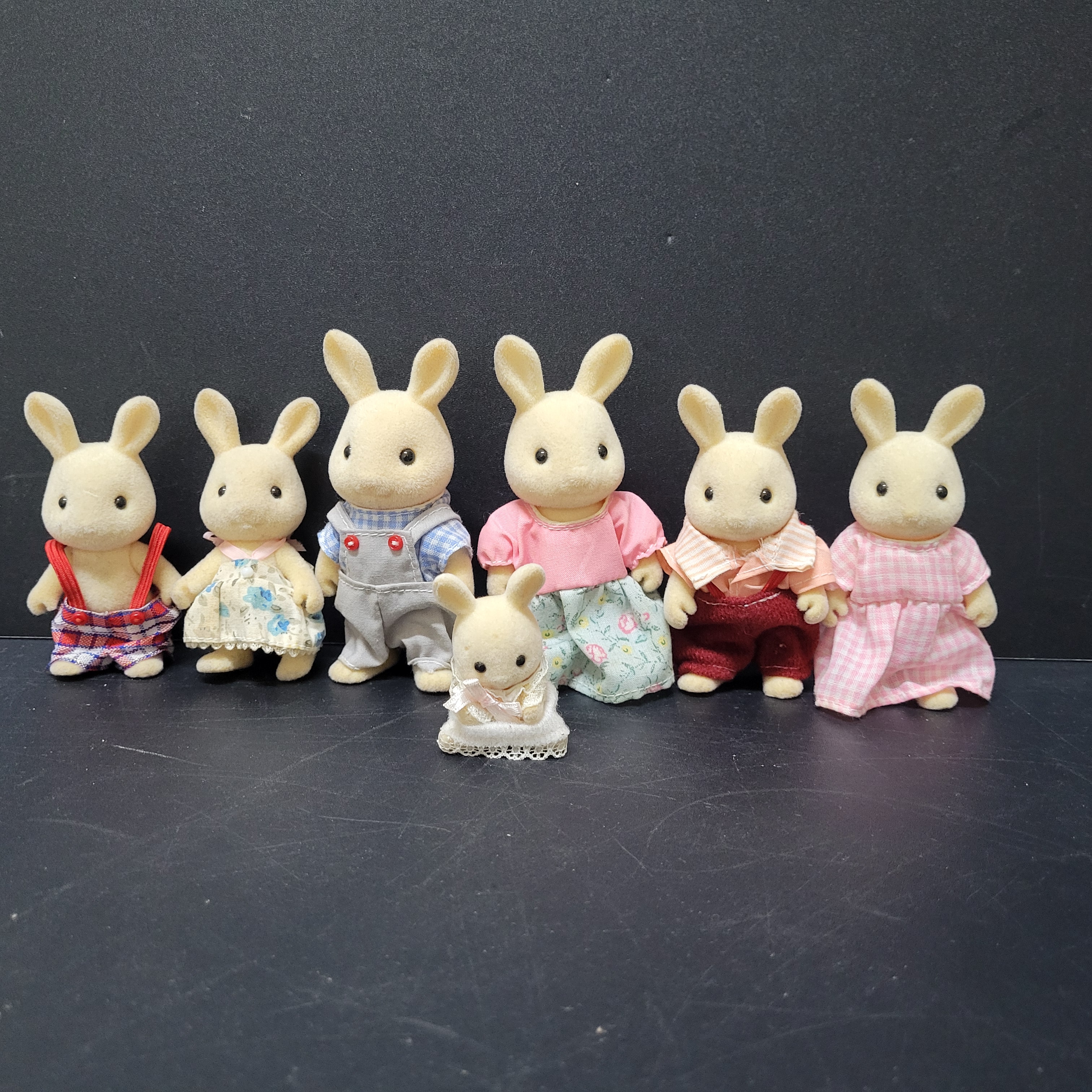 森林家族一家及祖父母公仔C0318