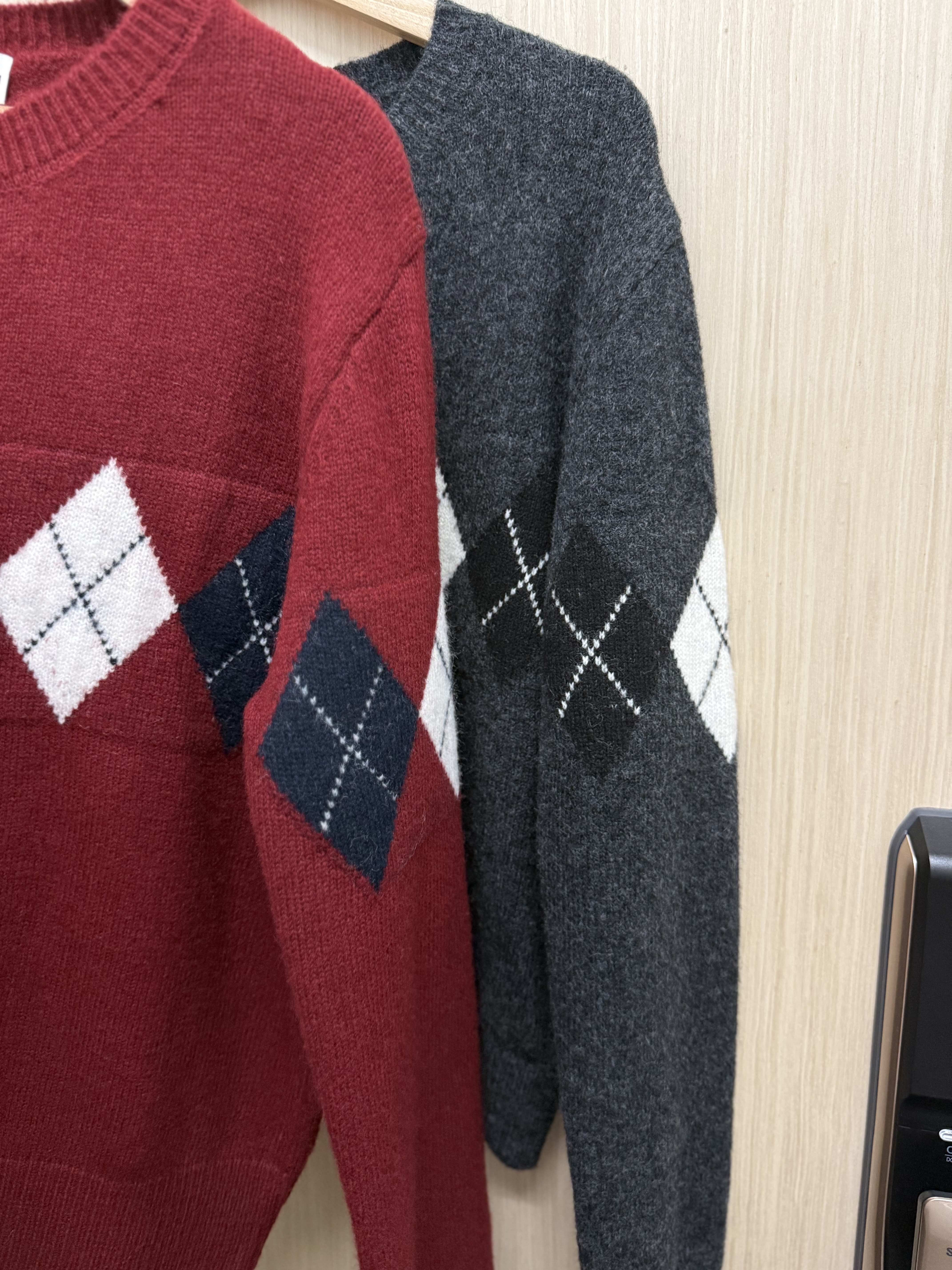 菱格冷外套（炭灰色）