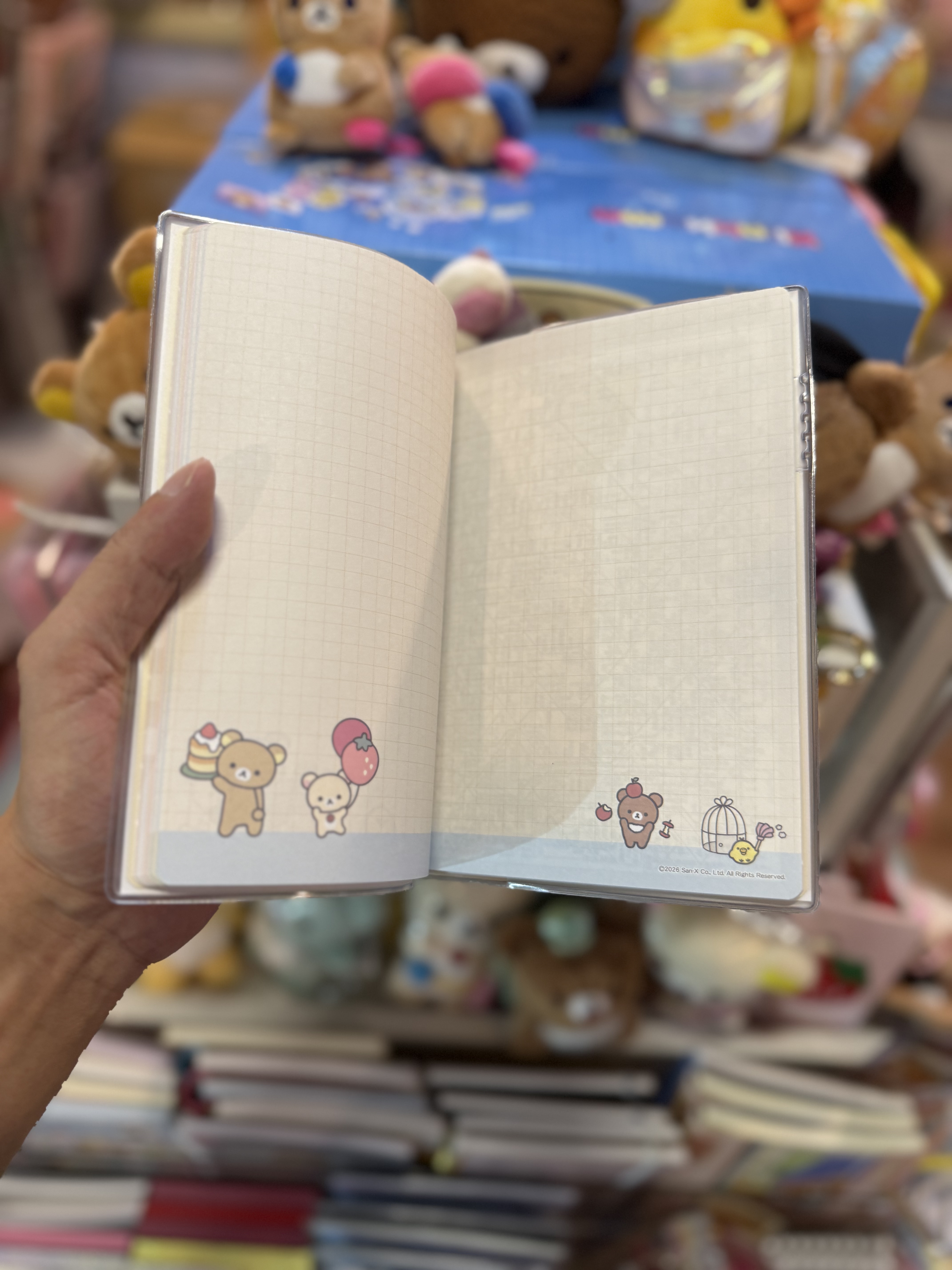 《現貨》全新Rilakkuma 2027年日版schedule B6 size