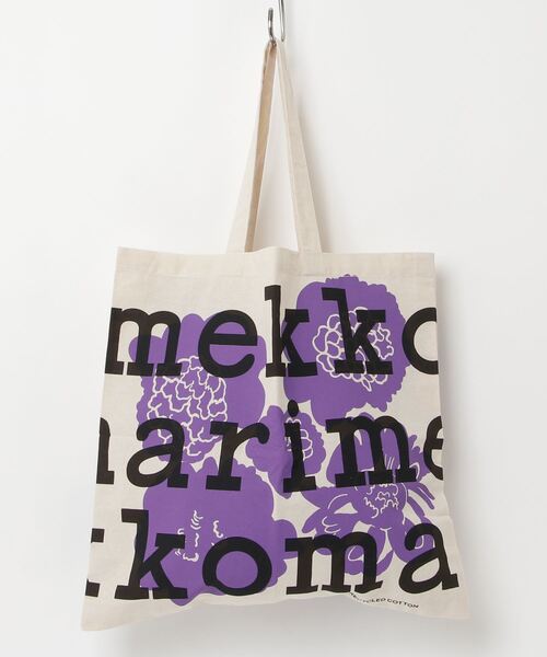 Marimekko Tote Bag 紫花圖案