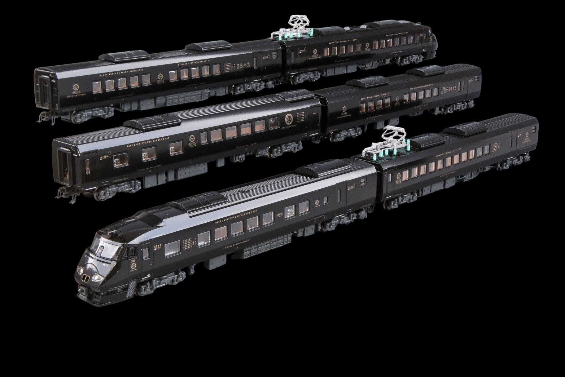 九州觀光列車36PLUS3 Kato 787系 N規