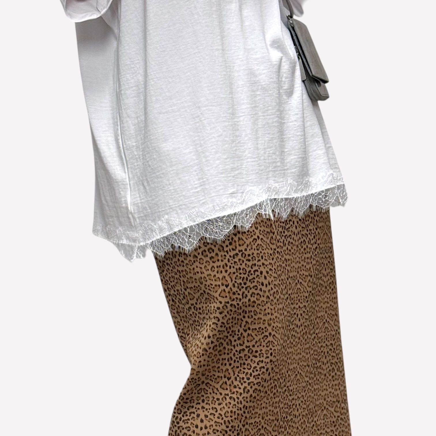 221034 Lace長腳tee