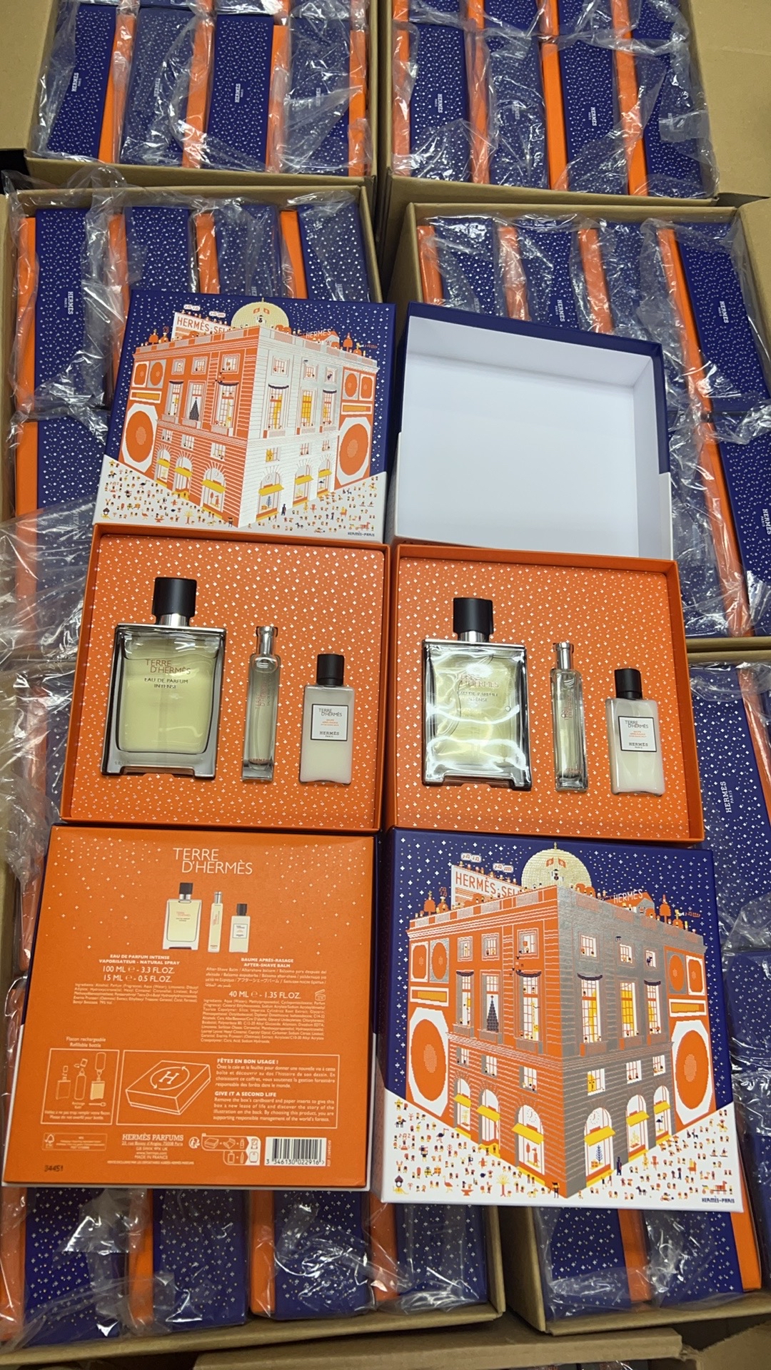 愛馬仕大地限量香水禮盒三件套