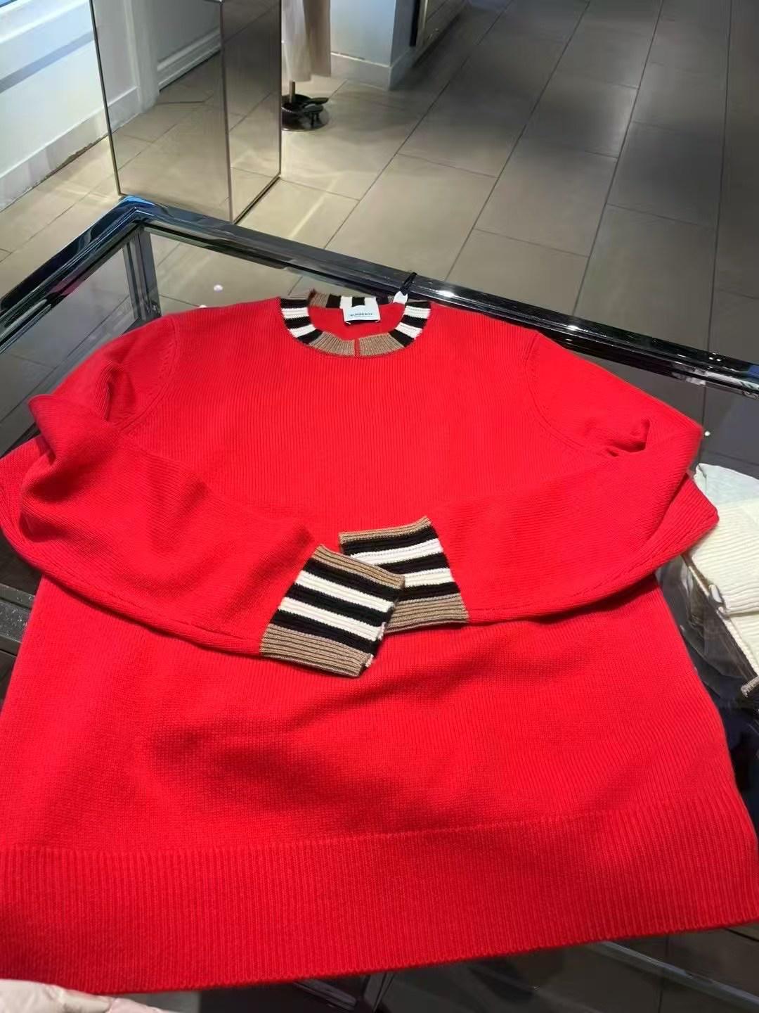 預購 Burberry🌈🌈折扣款 女士羊毛毛衣 Sale