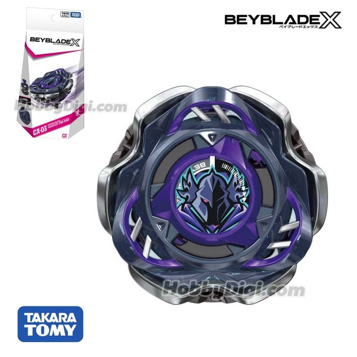 Takara Tomy 爆旋陀螺X - CX-03 英仙幽暗 B6-80W CX03爆旋陀螺