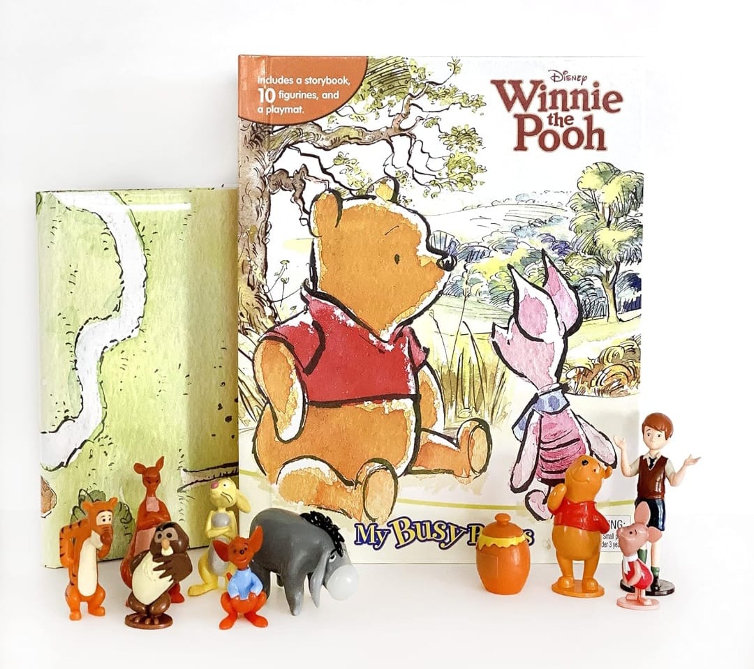 英國直送🇬🇧Winnie the Pooh Busy Book 連 10 隻公仔