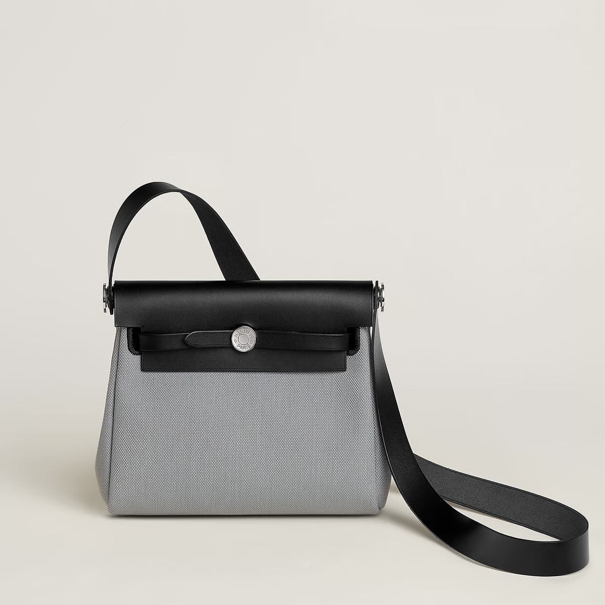 Hermes 全新🆕 Mini Herbag 20 Gris Pantin 木偶灰色 Silver buckle銀扣