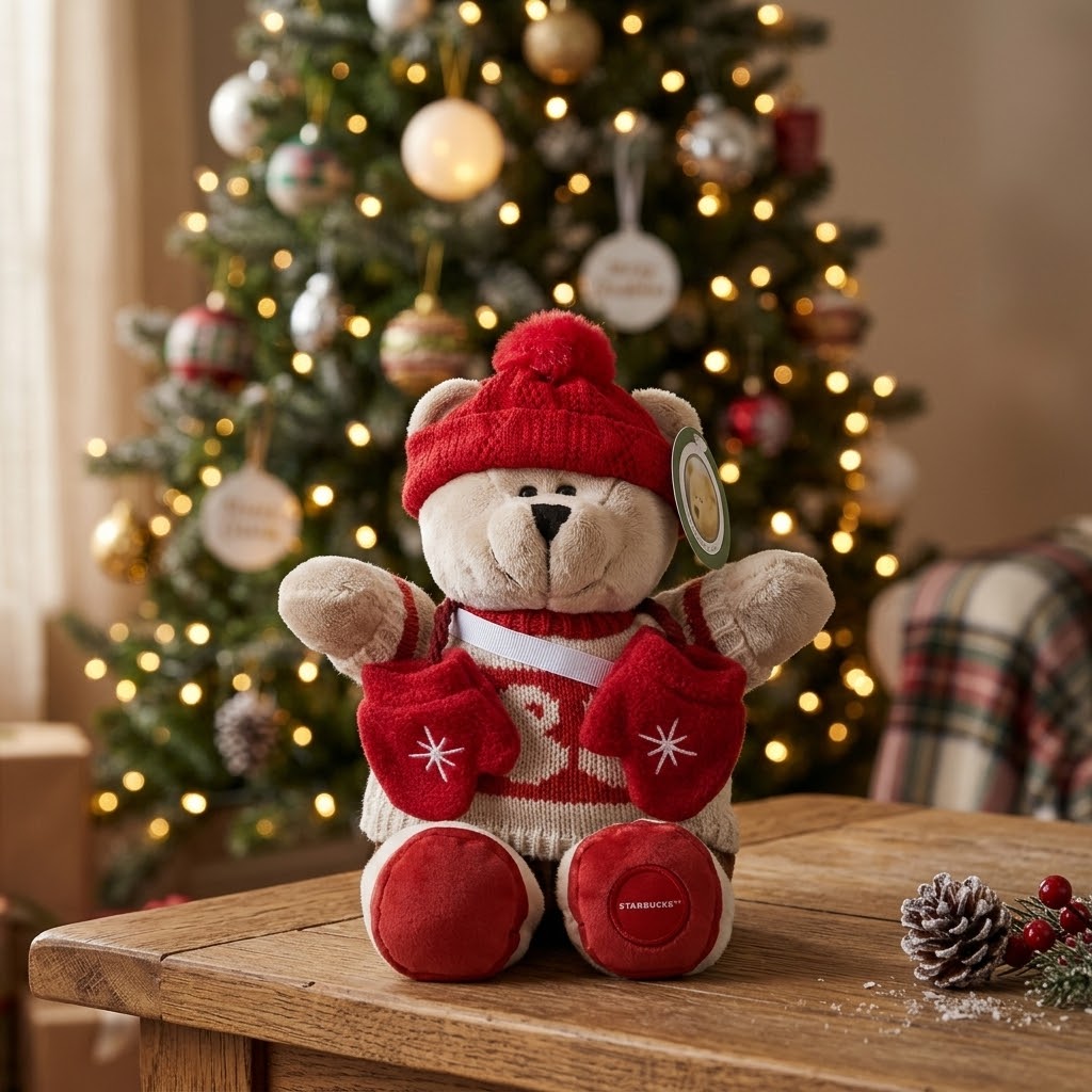 《日本 🇯🇵 STARBUCKS Colors of Holiday 聖誕系列》Bearista 公仔