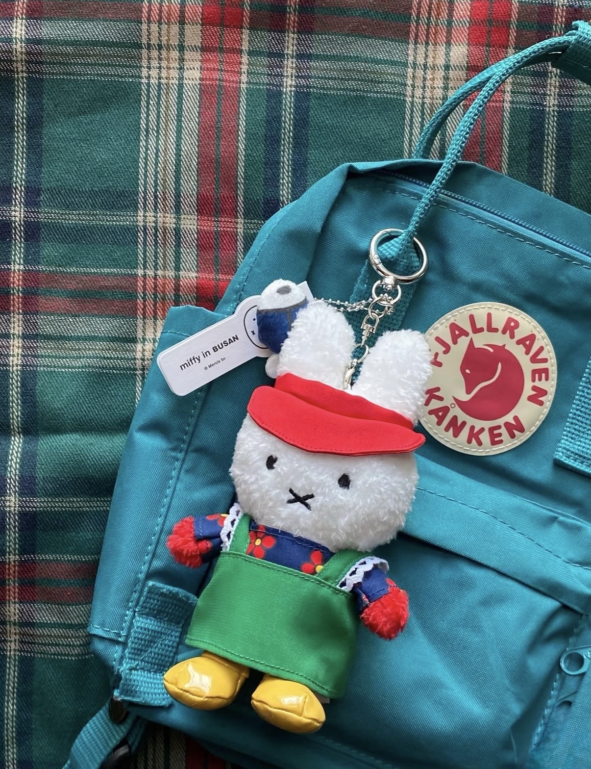 珍惜生命-3小兔成長基金 [韓國直送] Miffy in Busan釜山限定 漁夫系列 Miffy掛件 last one