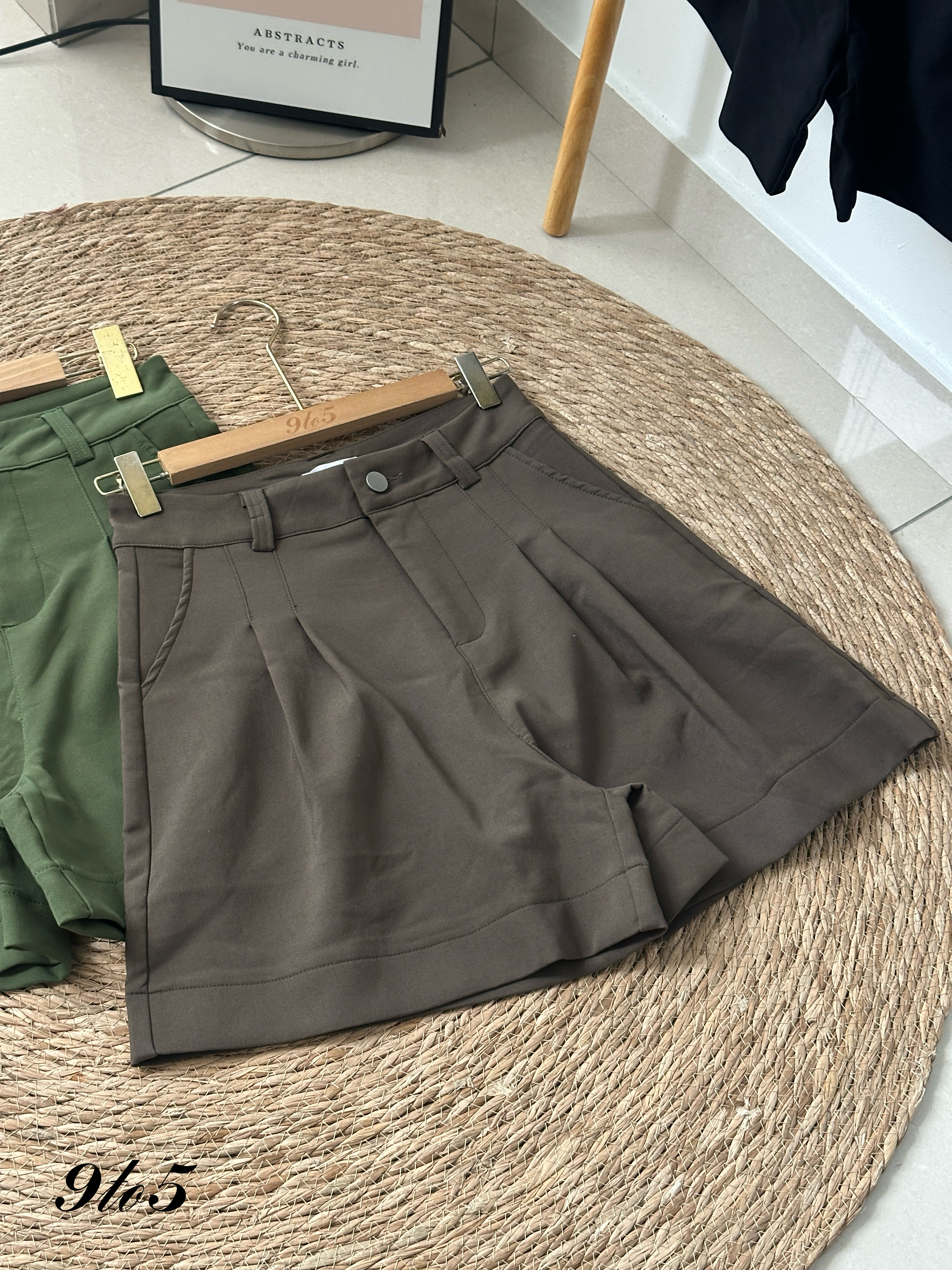 S1846 A Line Short Pants - 3 Colors 