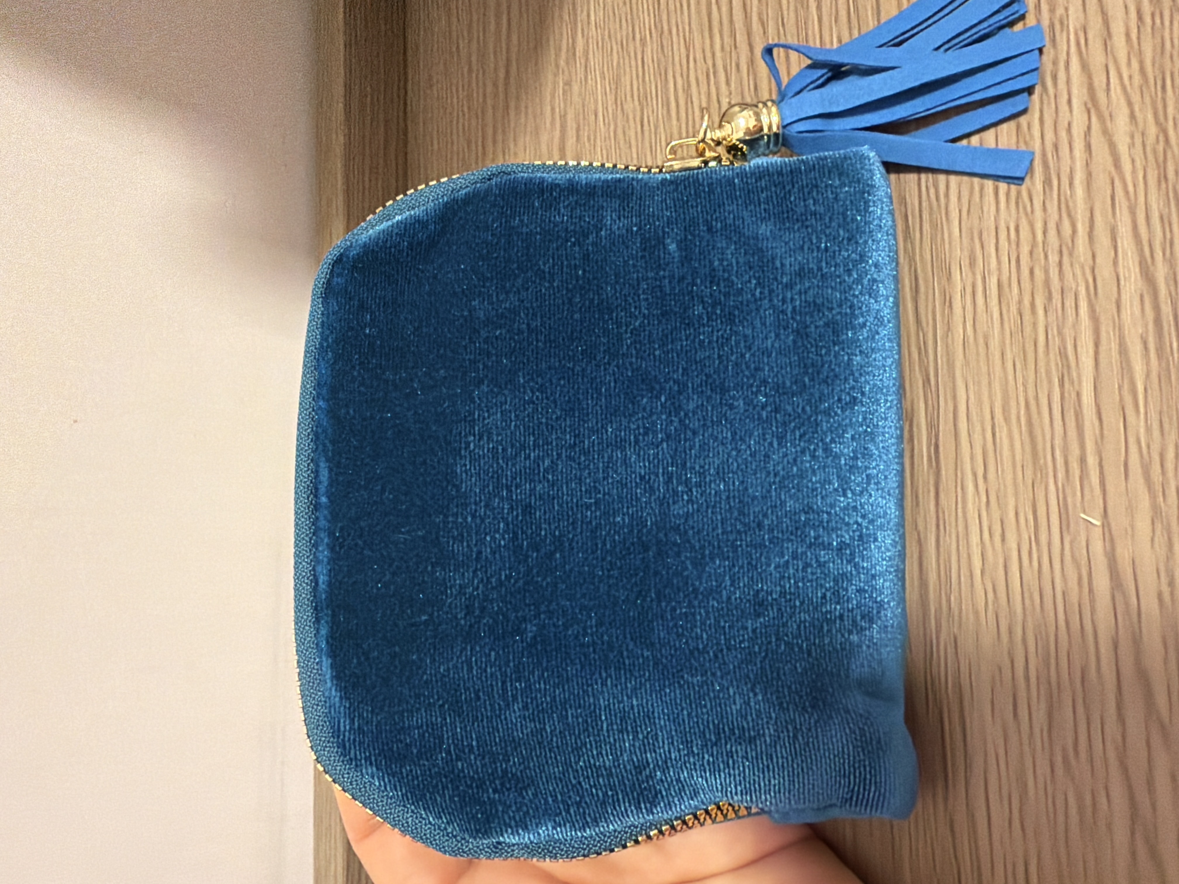 11*11cm 念珠📿手串分隔袋（藍）大約可放7條）