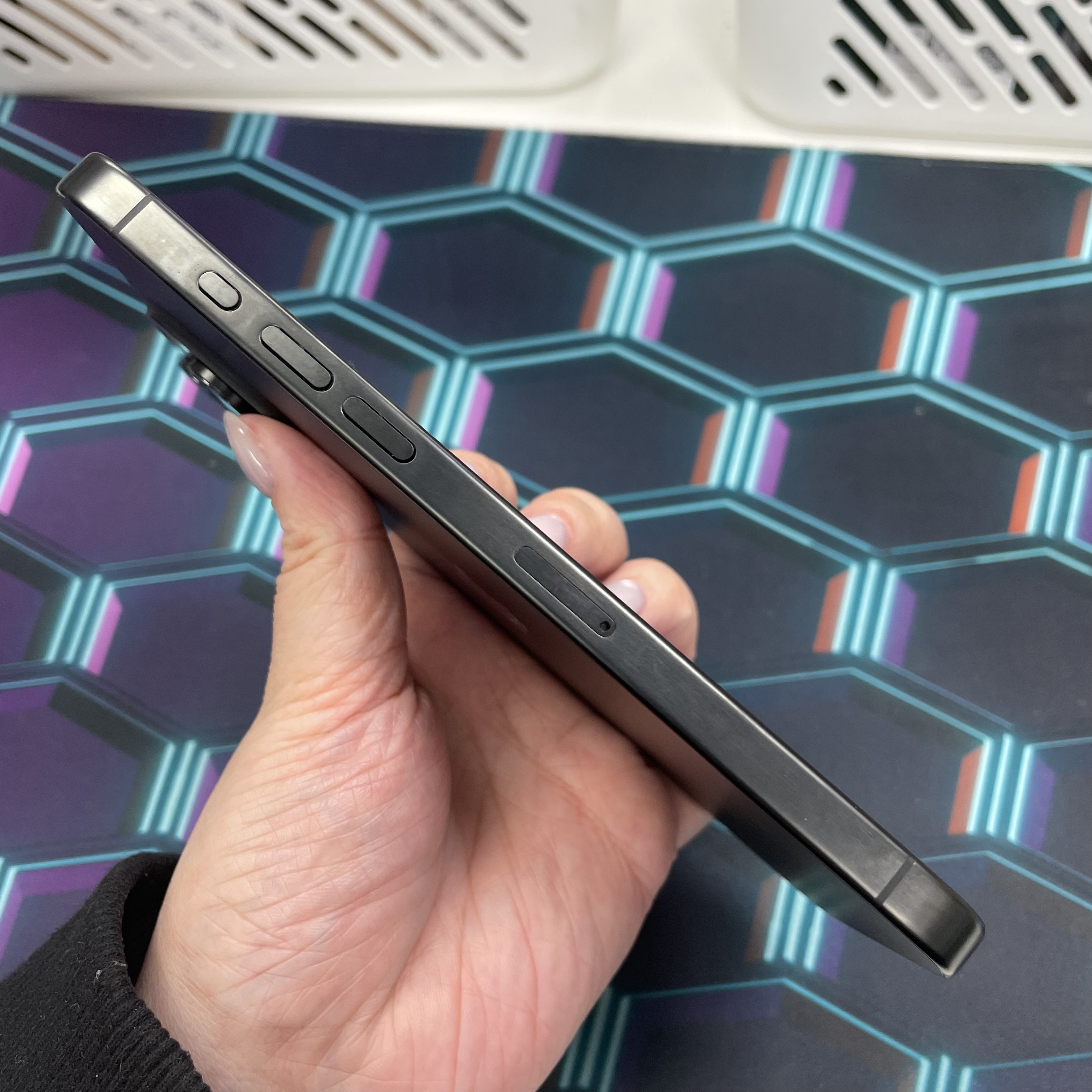 *6483 15 pro max 完美機 1TB 電81 黑色 black