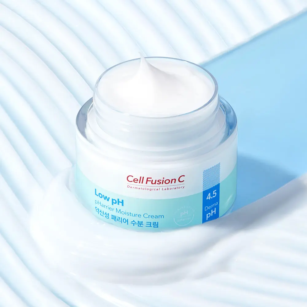 韓國Cell Fusion C Low pH pHarrier Moisture Cream 弱酸性屏障保濕霜  80ml