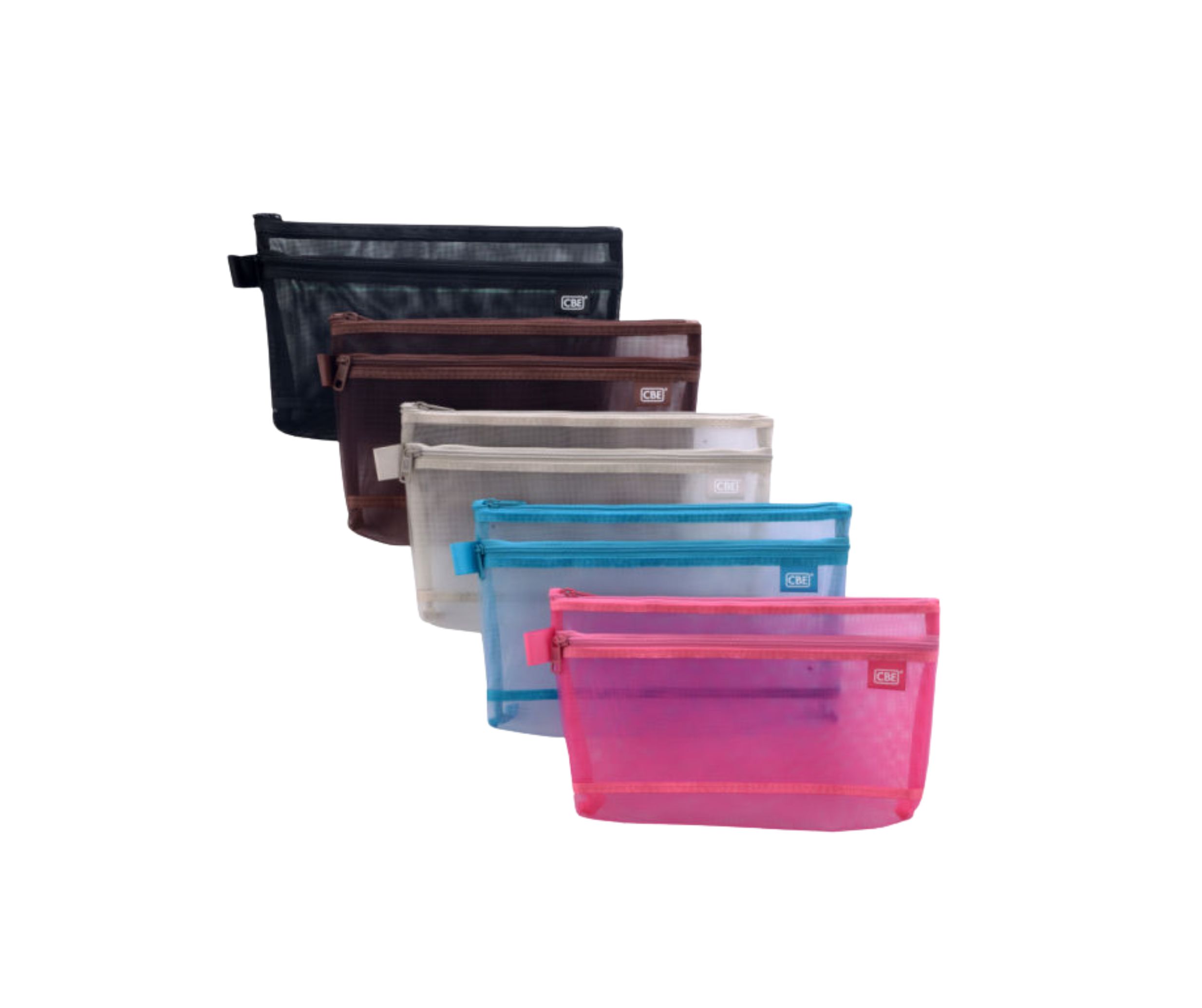 CBE/Zipper Mesh Bag Soft/Zipper Mesh Bag Lembut/Holder Filing (B6/B5/A5/A4)