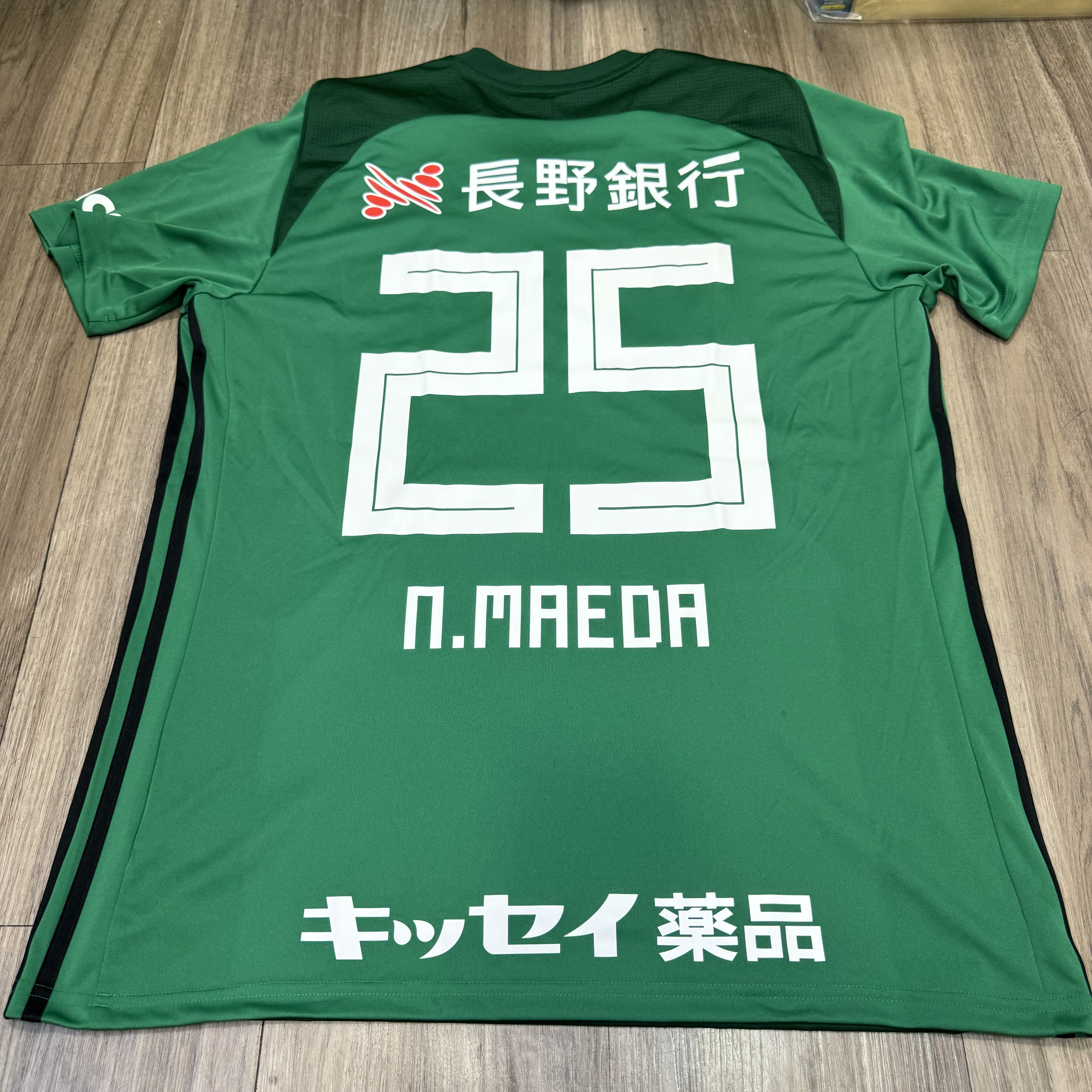松本山雅 Matsumoto Yamaga FC 2018 home shirt #25 N.Maeda