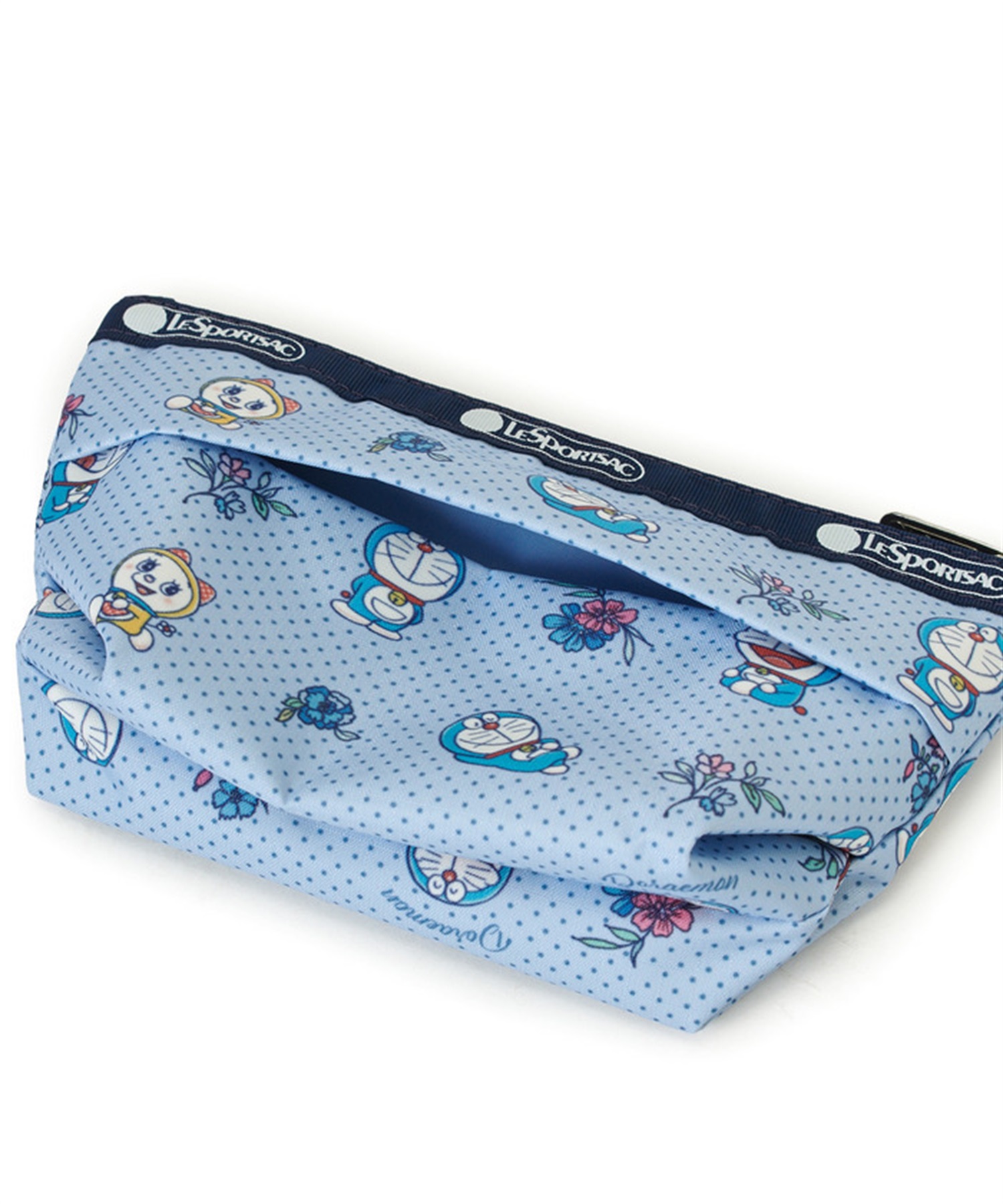 [訂購] [日本直送] 💙 LeSportsac「DORAEMON SMALL SLOAN COSMETIC」 📏 尺寸/內容：高約10cm｜闊約13cm｜厚約5cm {TF260809}