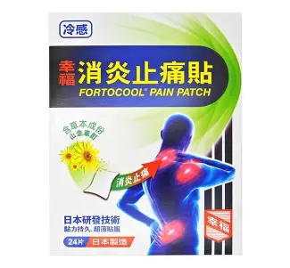 幸福消炎止痛貼 24's     12/箱