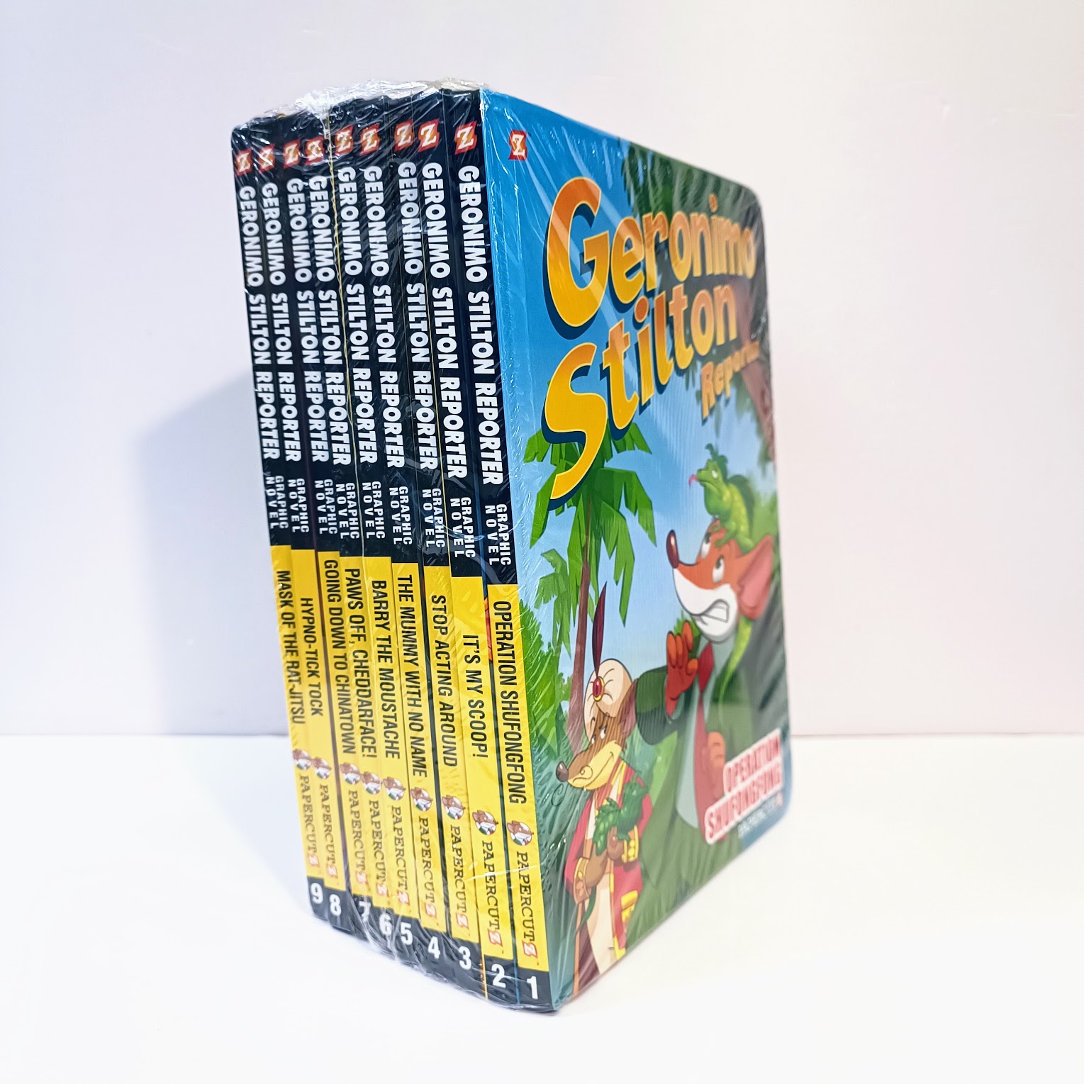  Geronimo Stilton Reporter Graphic Novels 9 books | 精裝 老鼠記者全彩冒險漫畫繪本版小說 S73