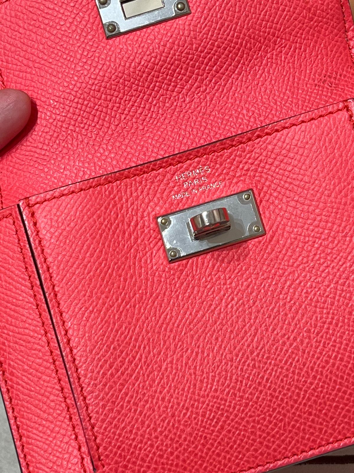 Hermes Kelly Pocket Stamp 100%Authentic,98%new