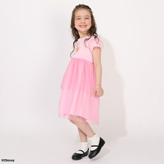 🆕【⭐訂購⭐】🌀 🇯🇵 日本直送 #Disney 荷葉邊短袖 薄紗裙擺 公主裙 [3款選] 🌀[ELCA-0004][260314]