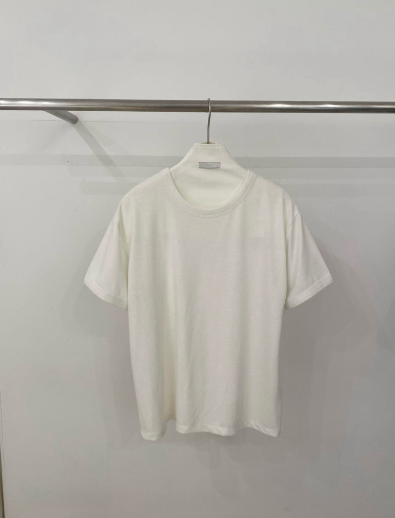 Linen basic tee #top139