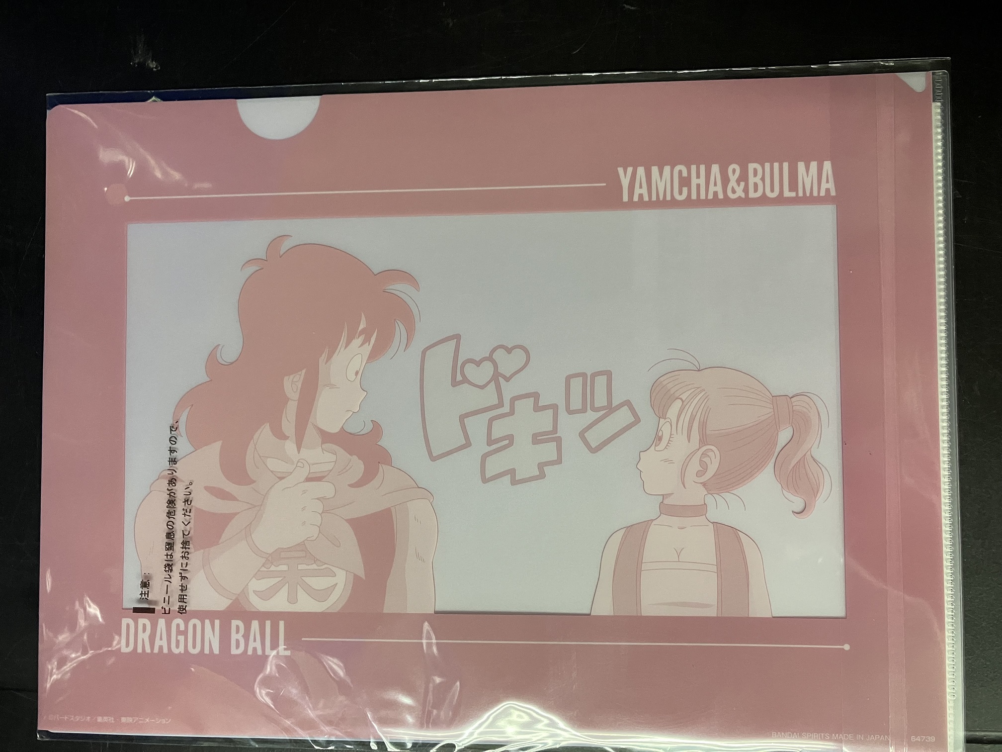 Dragonball 七龍珠 Dragonball  EX 孫悟空修業篇 一番賞 H賞 A4 File 文件套文件夾週邊文具 No.1 [平行進口] AA06386