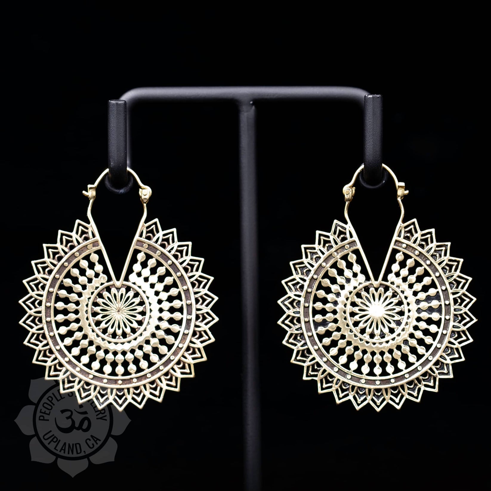 Brass Mandala Hangers