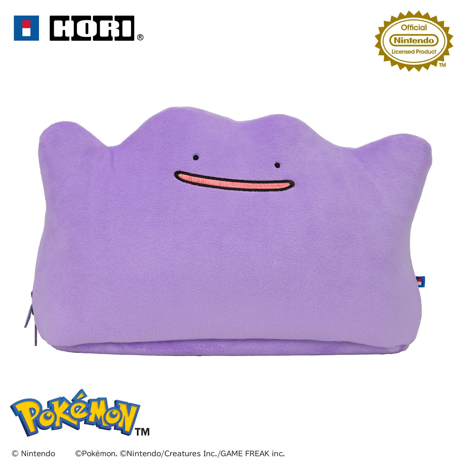 HORI NS2 大臉毛絨收納包 百變怪 (NSX-185)        HORI NS2  Ditto-Themed Carrying Cases (NSX-185)
