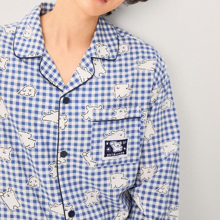 [Maltese & Retriever x SPAO] 2026 長袖睡衣 (2款)
