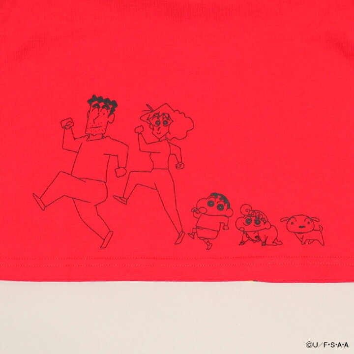 🇯🇵預訂 日本直送🇯🇵Babydoll x蠟筆小新系列人物前後大印花短袖T恤