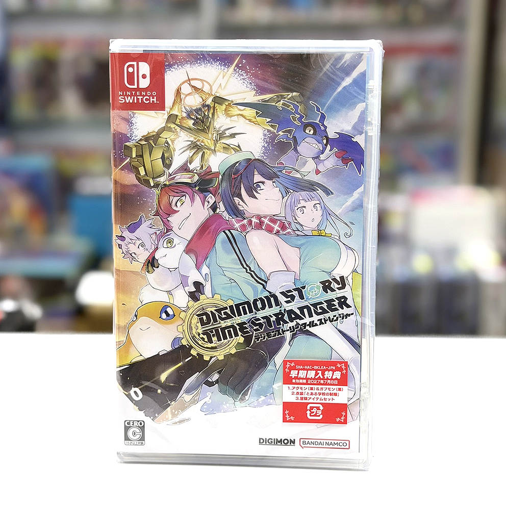 (日版) Nintendo Switch 數碼寶貝物語 時空異客 NS Digimon Story Time Stranger (中英日文字幕) 