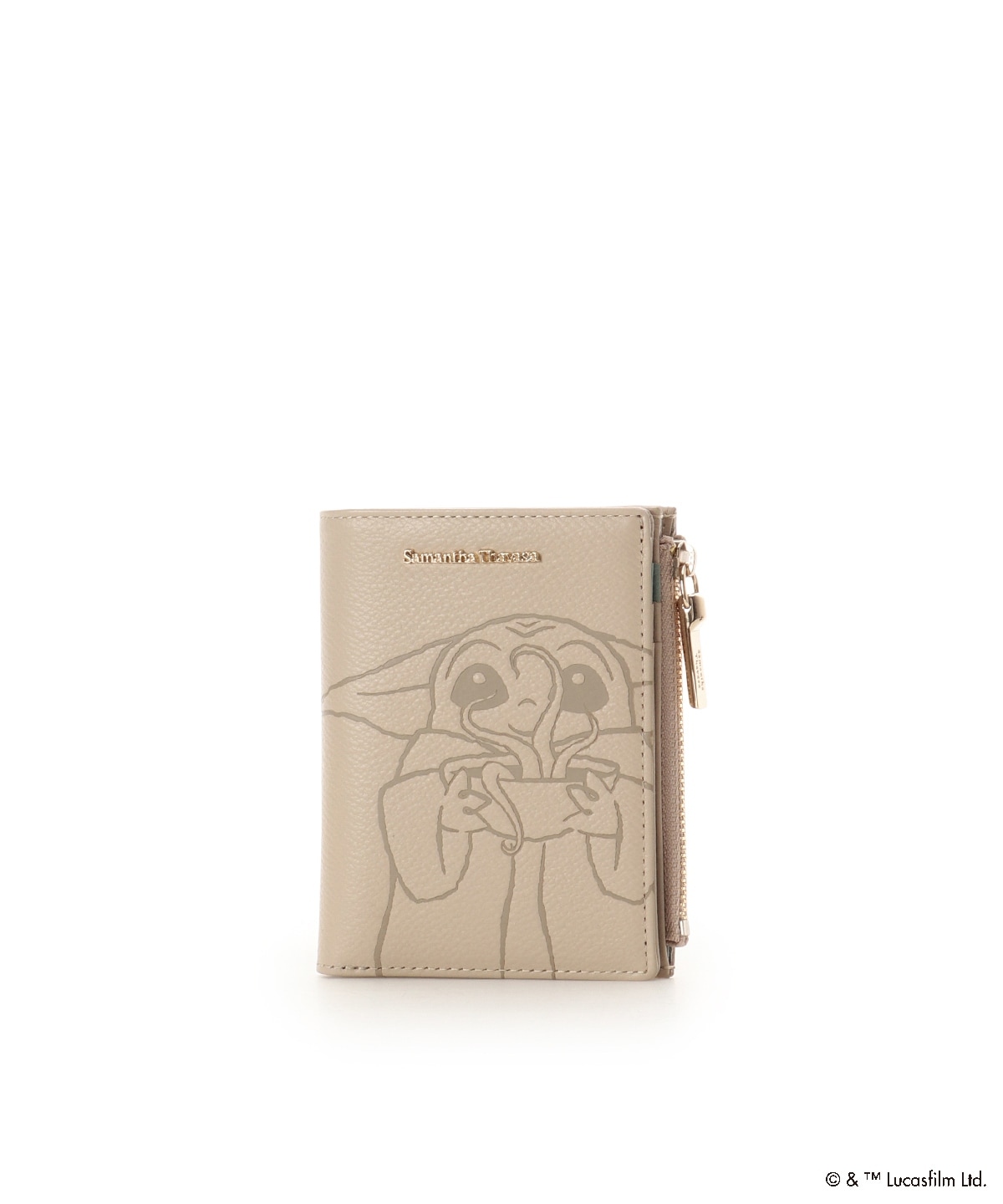 🌸 【預訂】短銀包(BG) - Samantha Thavasa x GROGU