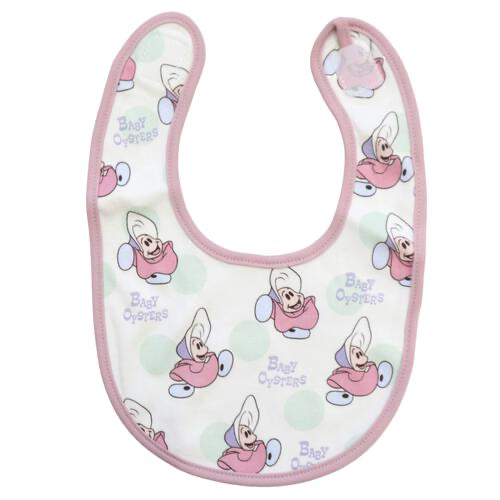 🇯🇵預訂 日本直送🇯🇵生蠔bb人物印花口水圍兜五件套