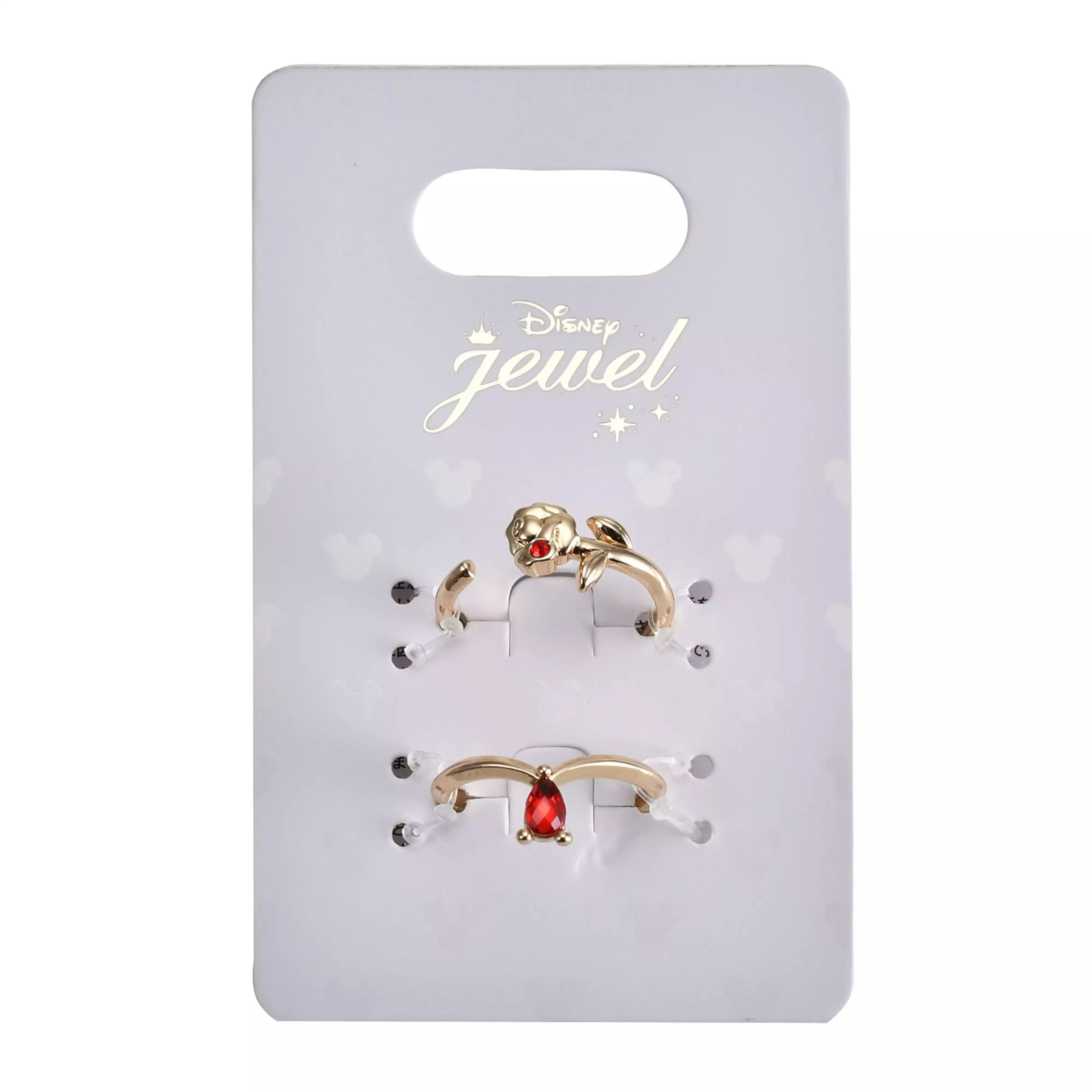 🌸 【預訂】Beauty and the Beast Ring Set - Disney Store 6/10新品