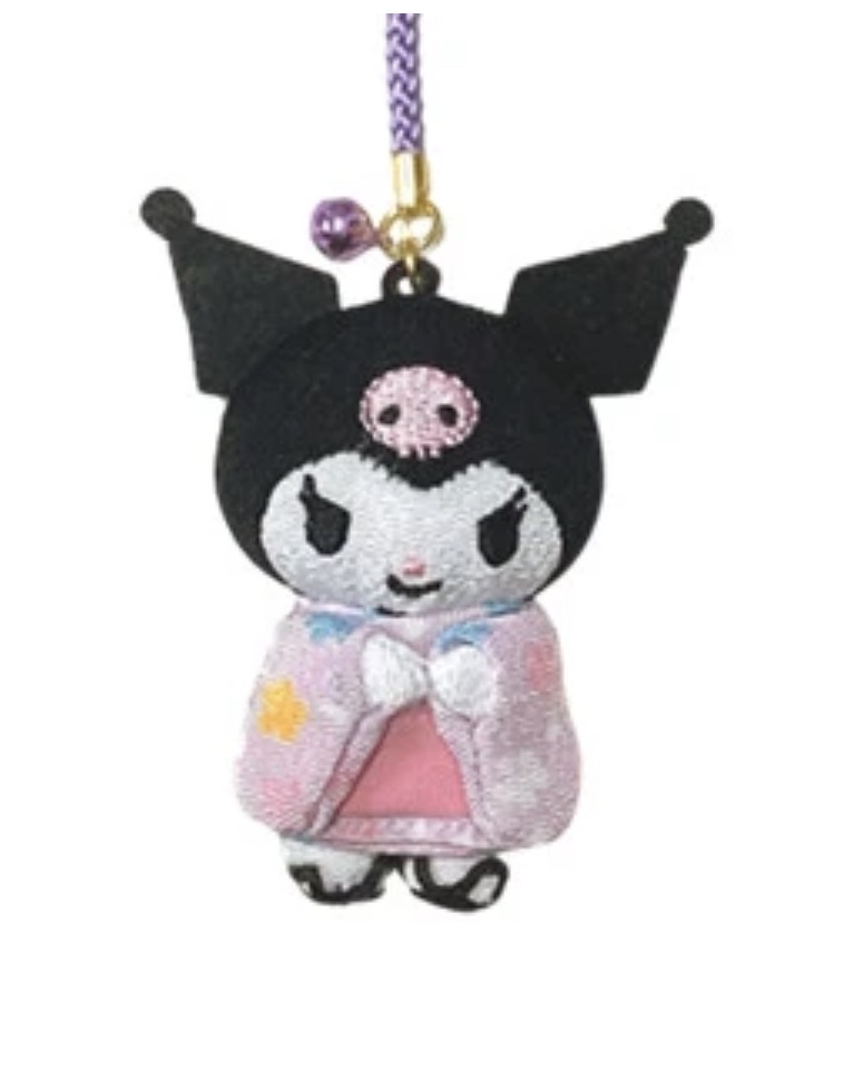 Sanrio Kuromi 和服小掛件