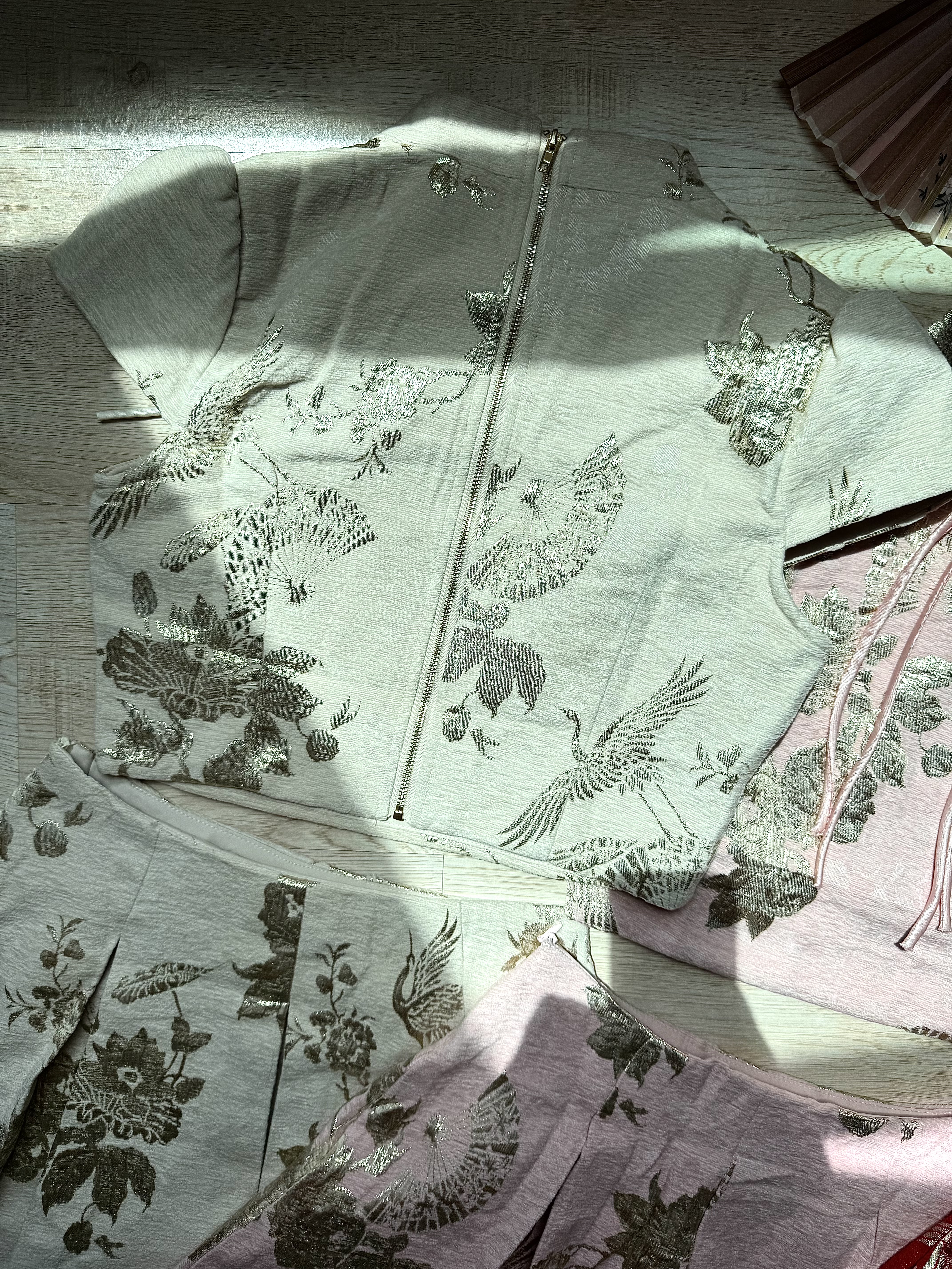 JinXiu Embroidery Spring Set 「锦绣初春」新中式重工刺绣套装(3 colours)Premium Quality