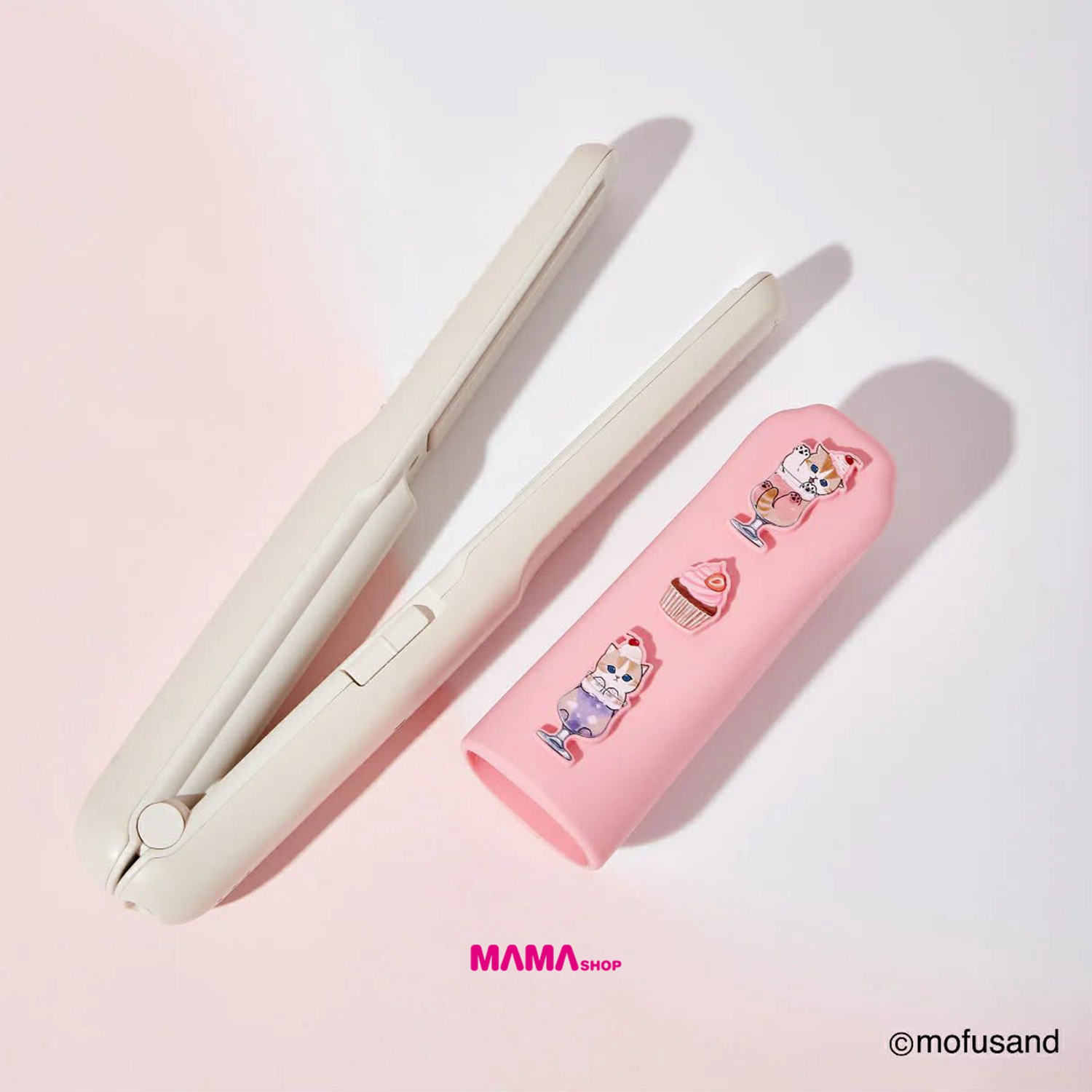 Mofusand 無線迷你直髮夾