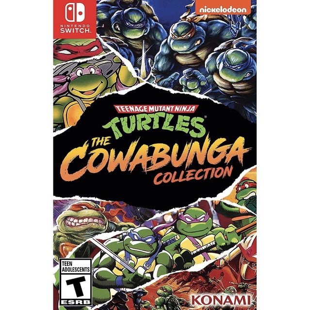 (🔥NEW RELEASE🔥) Teenage Mutant Ninja Turtles: The Cowabunga Collection (Nintendo Switch) Digital Download