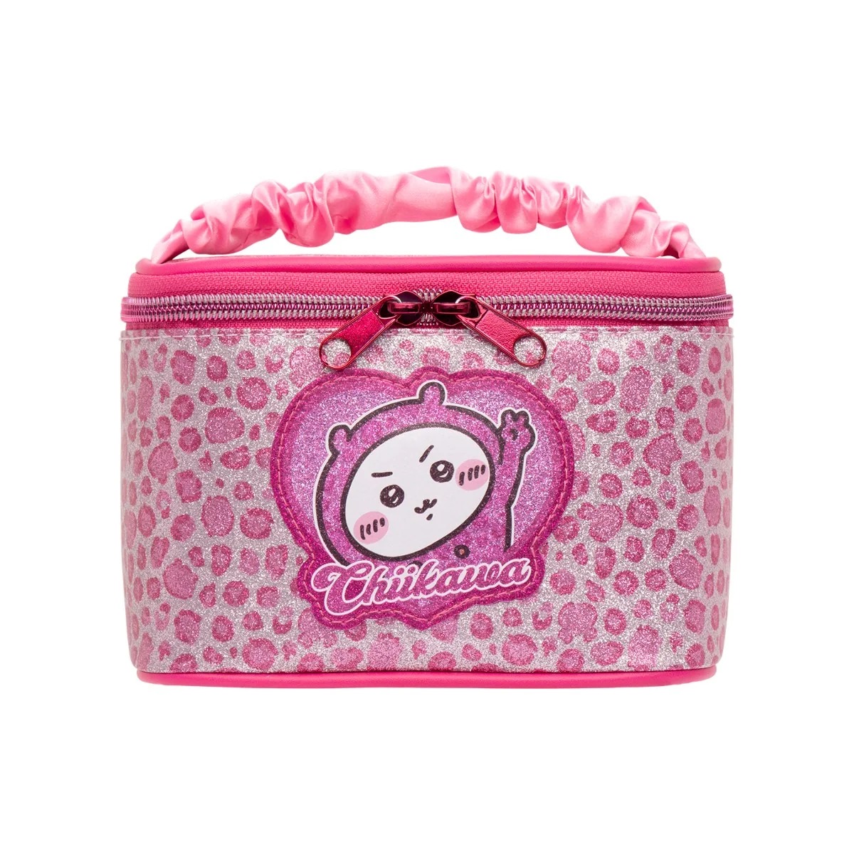 🌸 【預訂】豹紋化妝袋 - Chiikawa 18/9新品